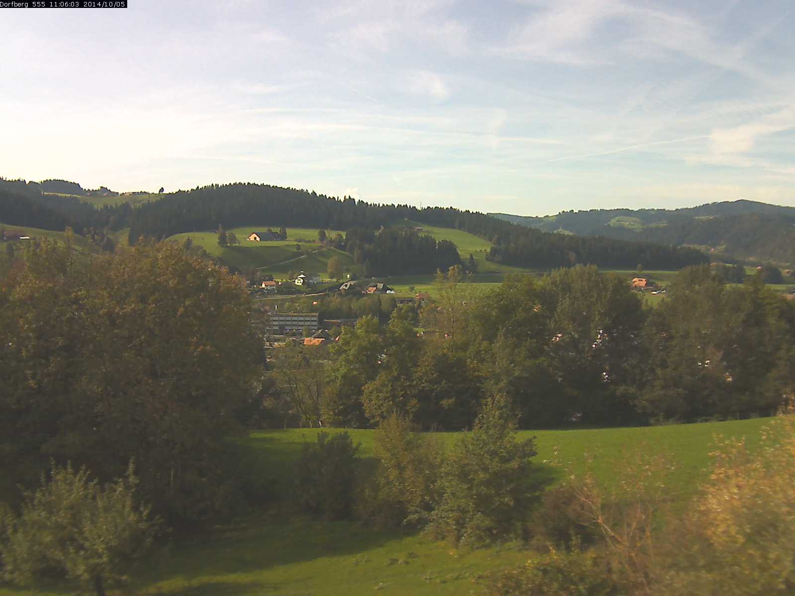 Webcam-Bild: Aussicht vom Dorfberg in Langnau 20141005-110601