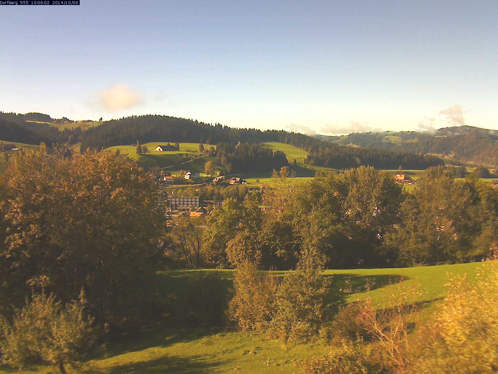 Webcam-Bild: Aussicht vom Dorfberg in Langnau 20141006-100601