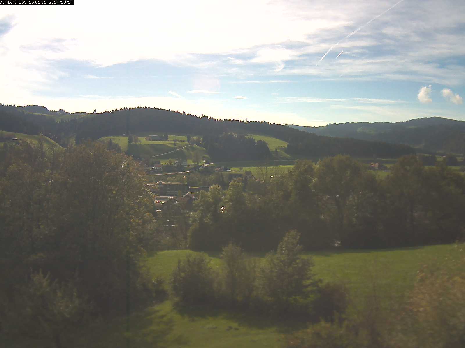 Webcam-Bild: Aussicht vom Dorfberg in Langnau 20141014-150601