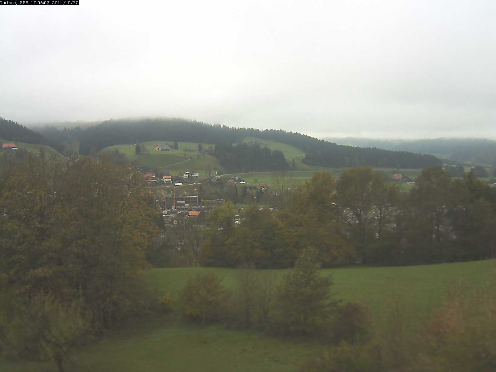 Webcam-Bild: Aussicht vom Dorfberg in Langnau 20141027-100601