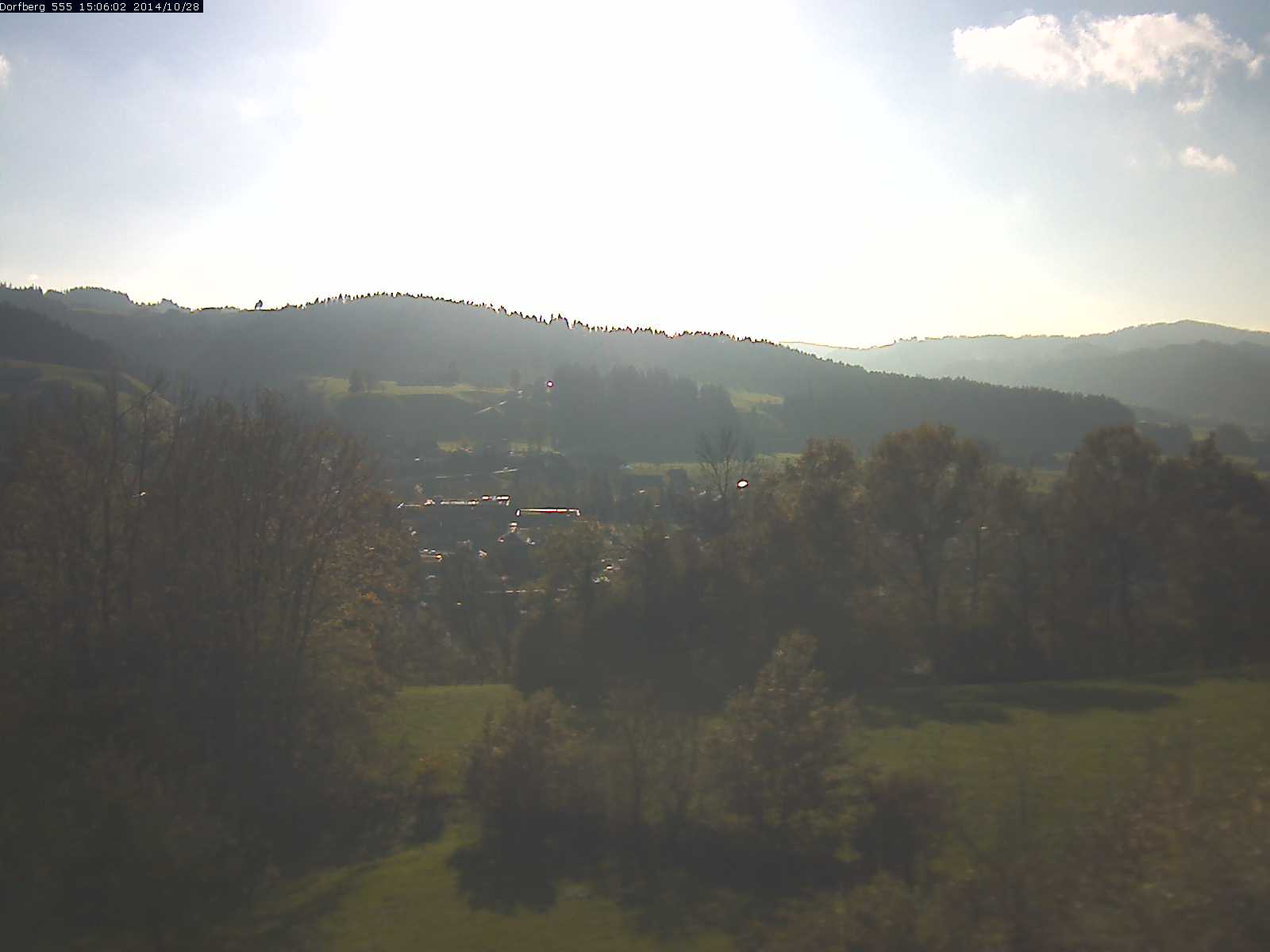 Webcam-Bild: Aussicht vom Dorfberg in Langnau 20141028-150601