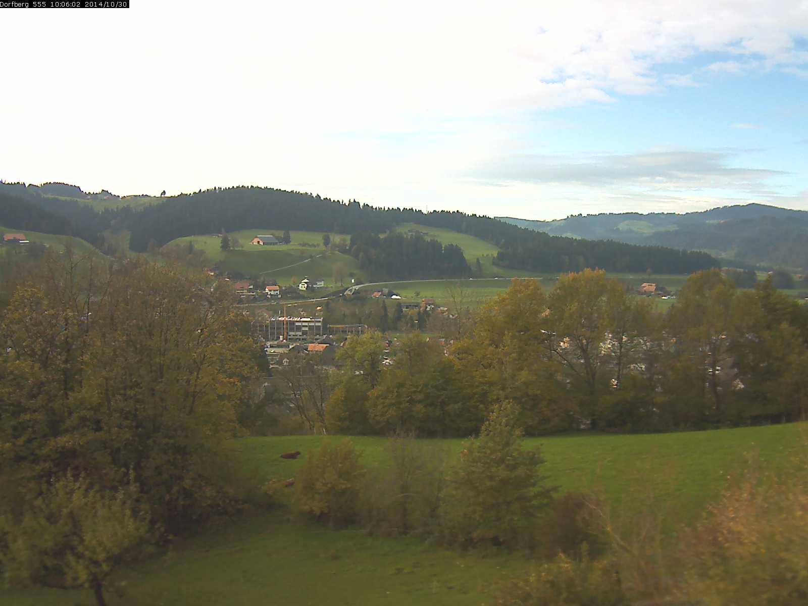 Webcam-Bild: Aussicht vom Dorfberg in Langnau 20141030-100601