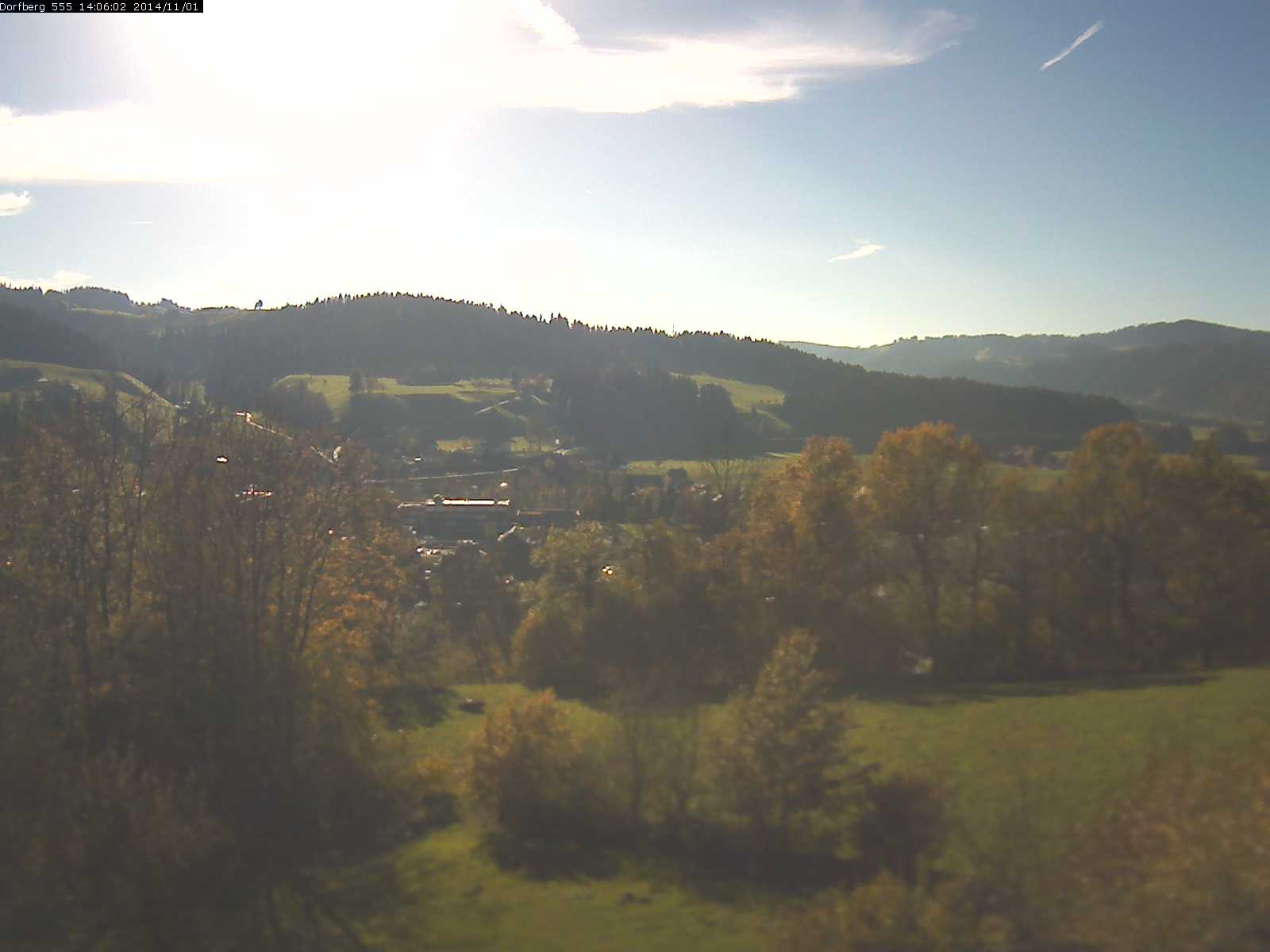 Webcam-Bild: Aussicht vom Dorfberg in Langnau 20141101-140601