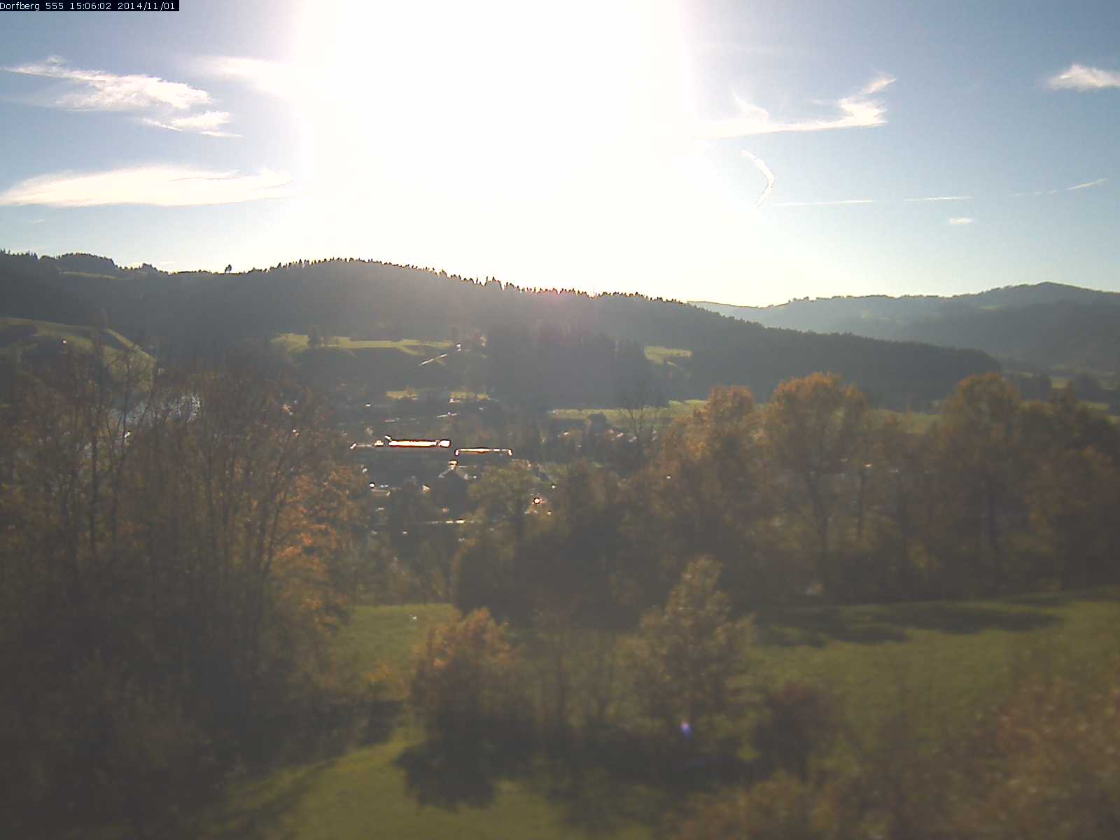 Webcam-Bild: Aussicht vom Dorfberg in Langnau 20141101-150601