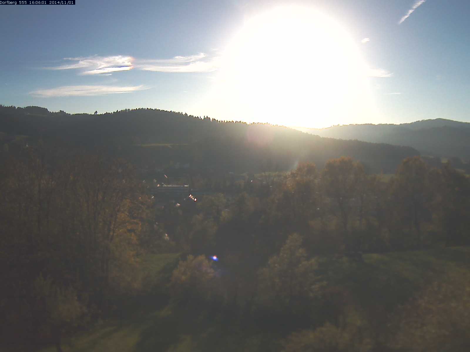Webcam-Bild: Aussicht vom Dorfberg in Langnau 20141101-160601