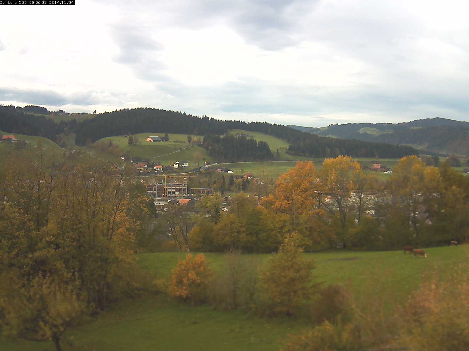 Webcam-Bild: Aussicht vom Dorfberg in Langnau 20141104-080601
