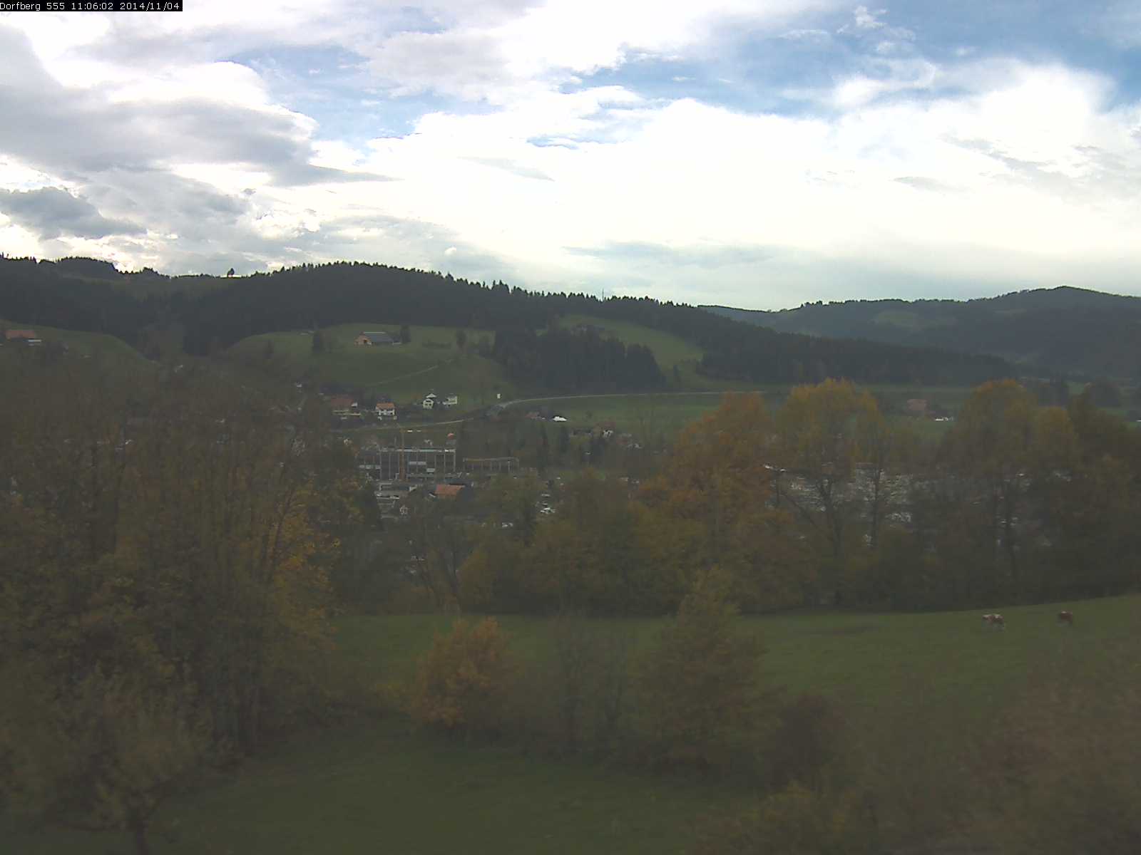 Webcam-Bild: Aussicht vom Dorfberg in Langnau 20141104-110601