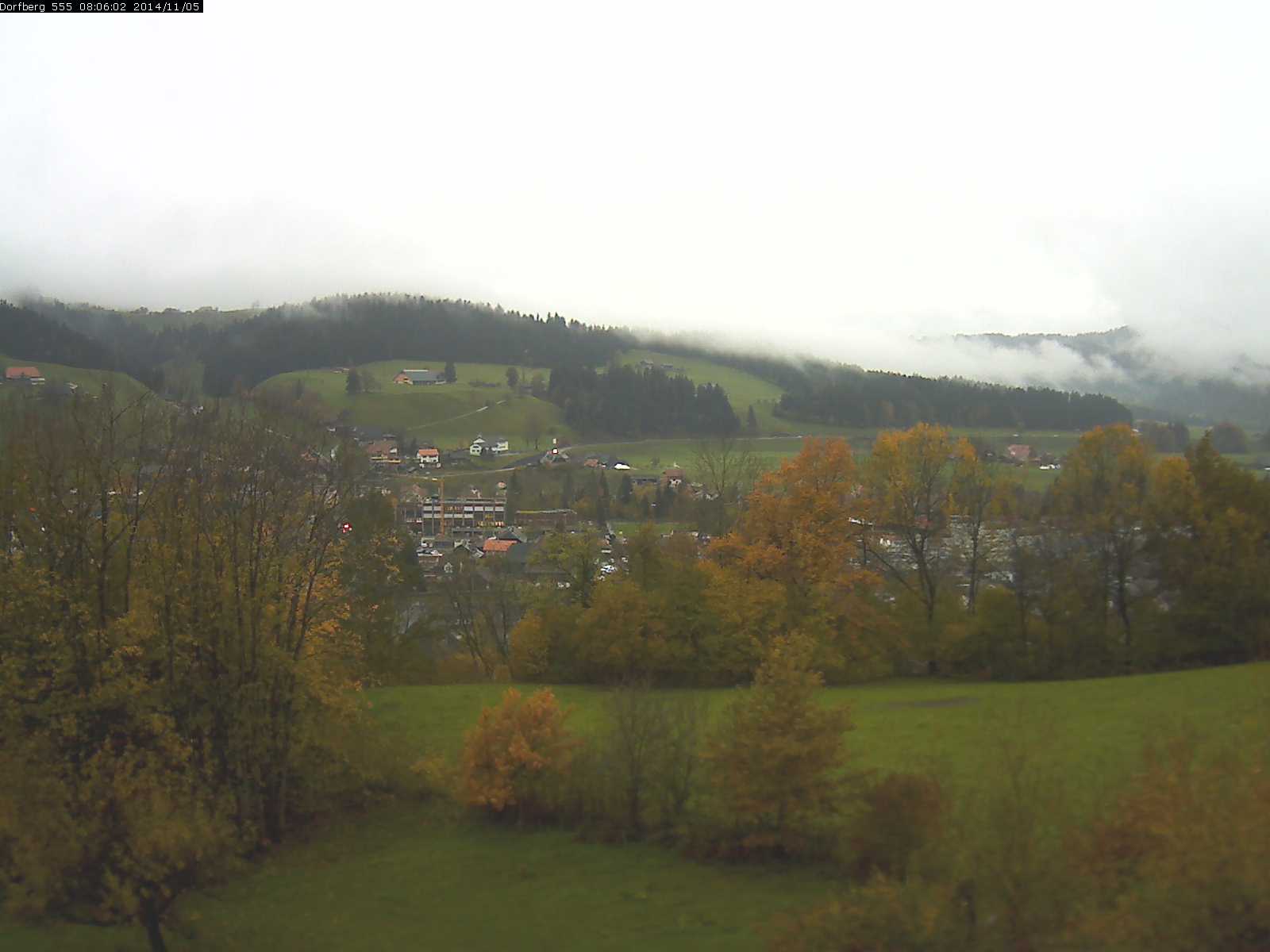 Webcam-Bild: Aussicht vom Dorfberg in Langnau 20141105-080601