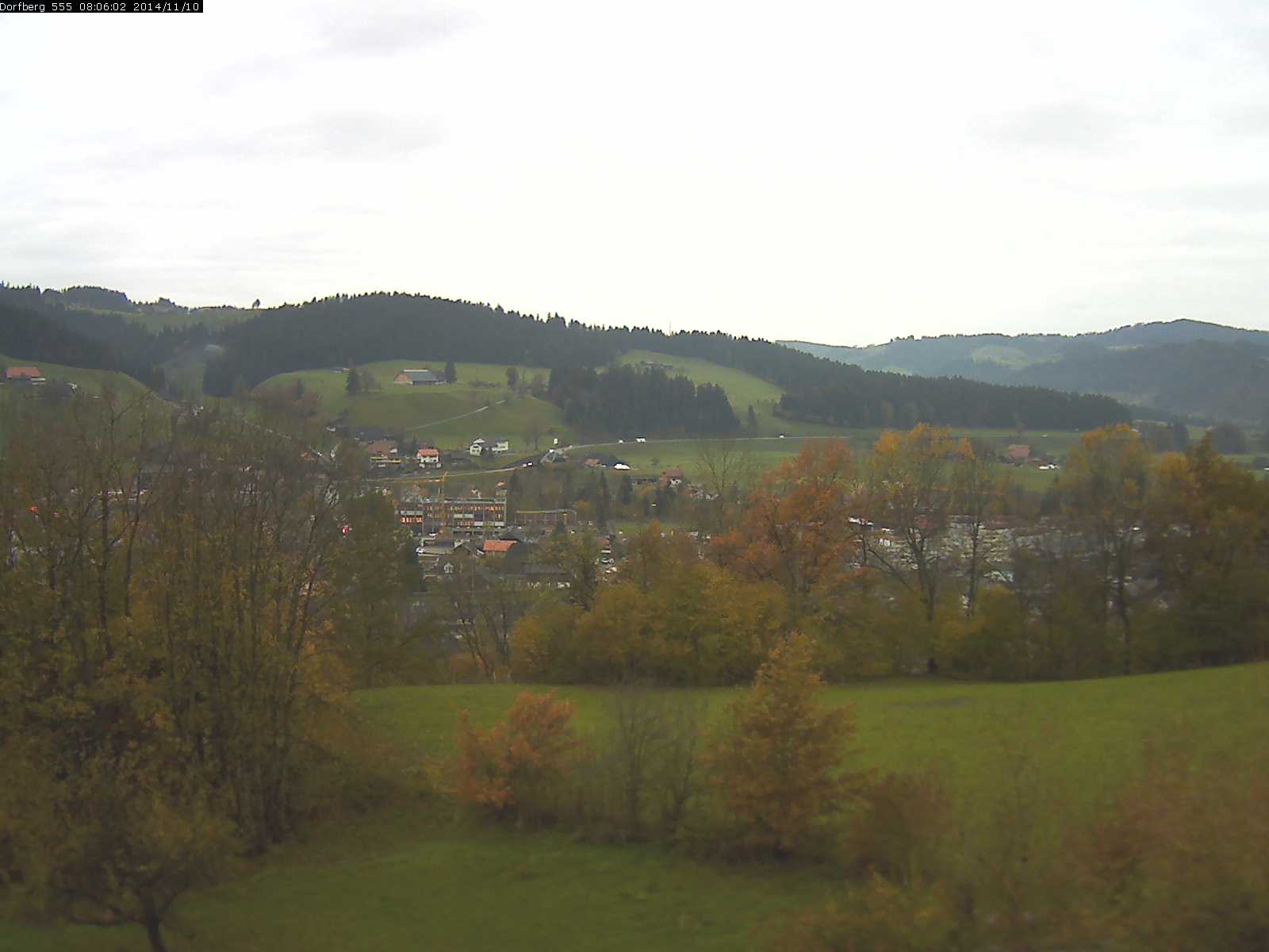 Webcam-Bild: Aussicht vom Dorfberg in Langnau 20141110-080601