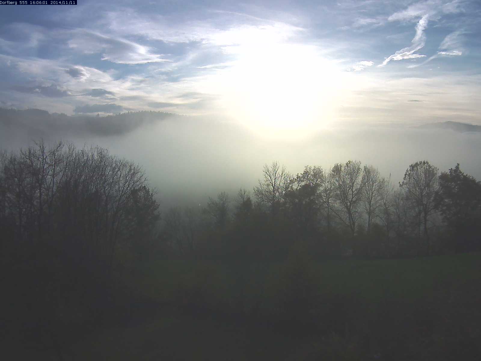 Webcam-Bild: Aussicht vom Dorfberg in Langnau 20141111-160601