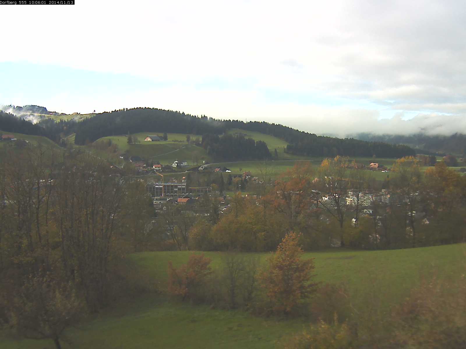 Webcam-Bild: Aussicht vom Dorfberg in Langnau 20141113-100601