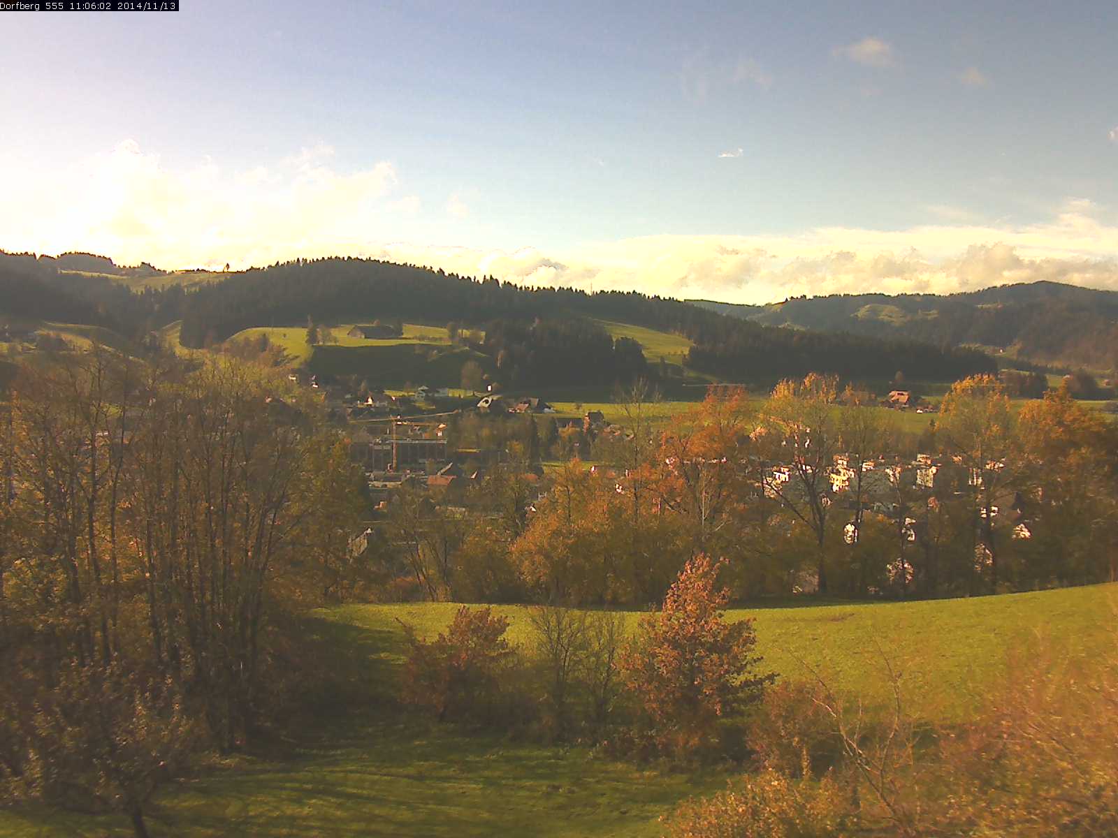 Webcam-Bild: Aussicht vom Dorfberg in Langnau 20141113-110601