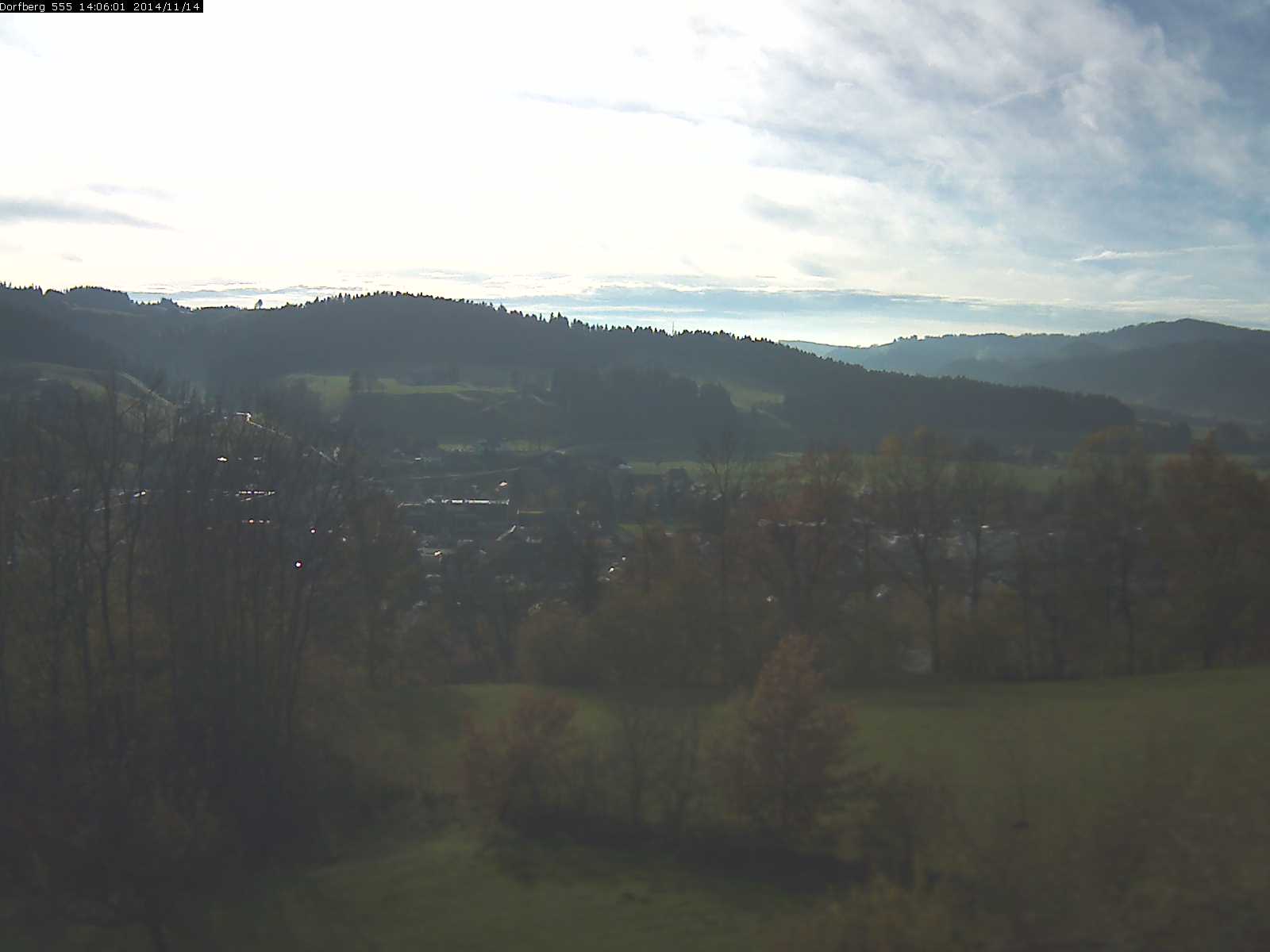 Webcam-Bild: Aussicht vom Dorfberg in Langnau 20141114-140601