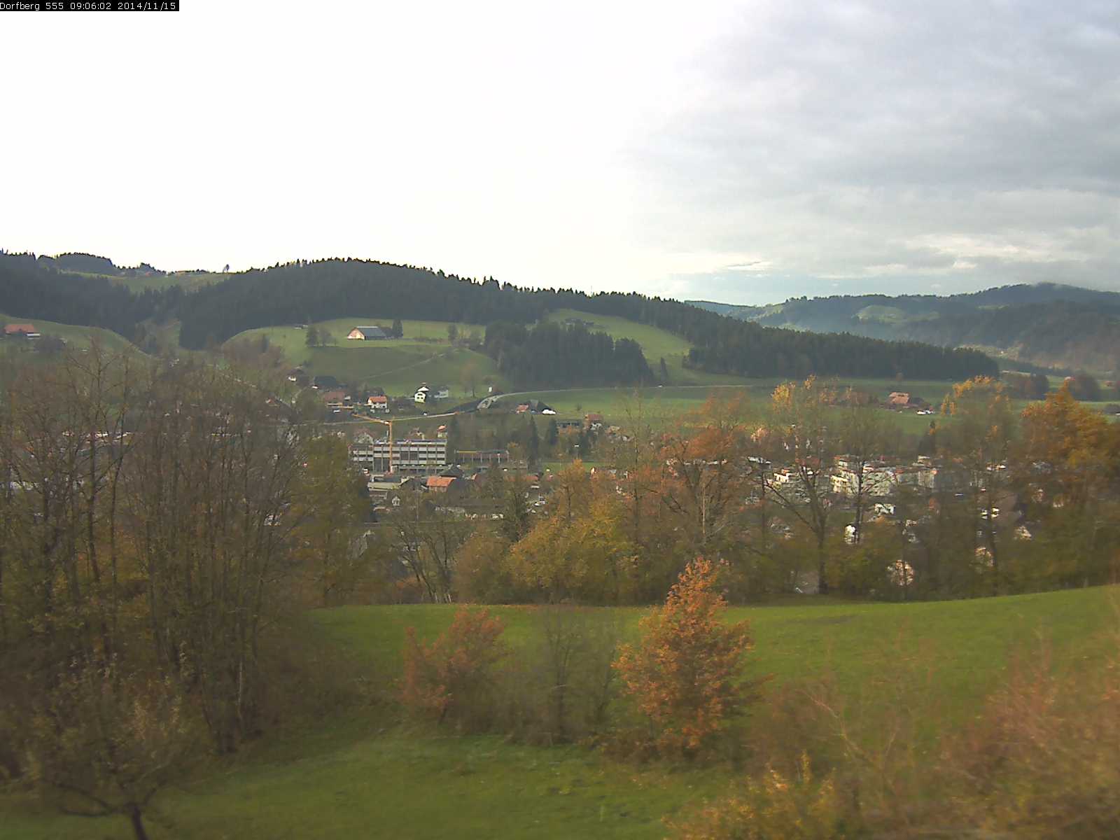 Webcam-Bild: Aussicht vom Dorfberg in Langnau 20141115-090601