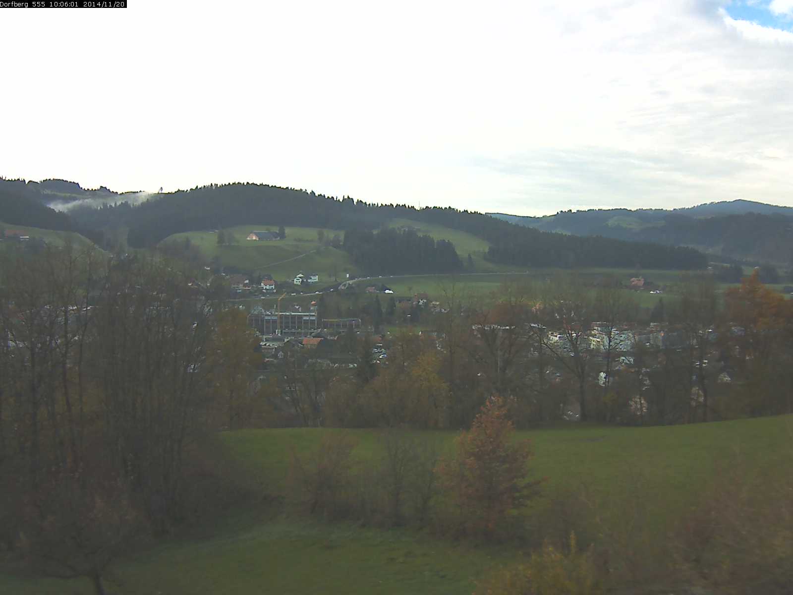 Webcam-Bild: Aussicht vom Dorfberg in Langnau 20141120-100601