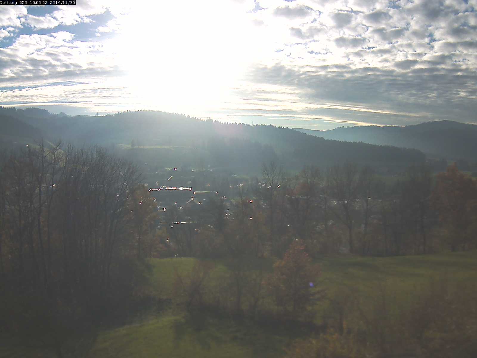 Webcam-Bild: Aussicht vom Dorfberg in Langnau 20141120-150601