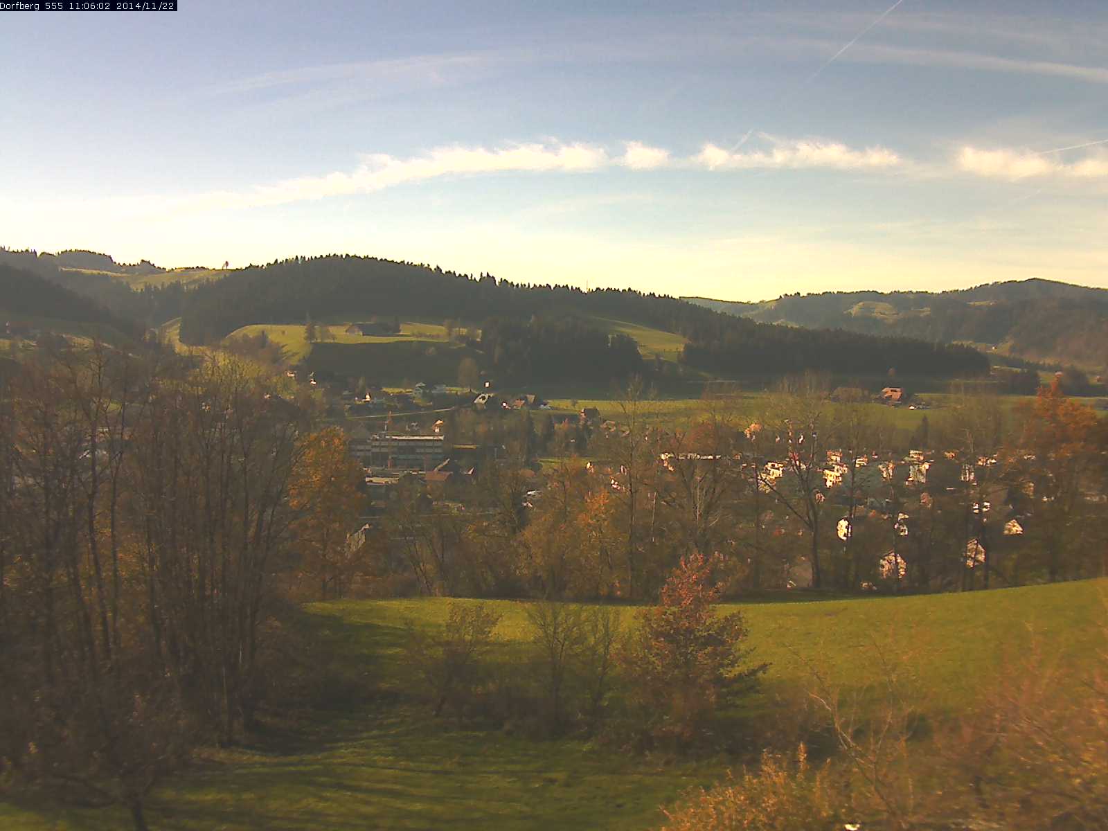 Webcam-Bild: Aussicht vom Dorfberg in Langnau 20141122-110601