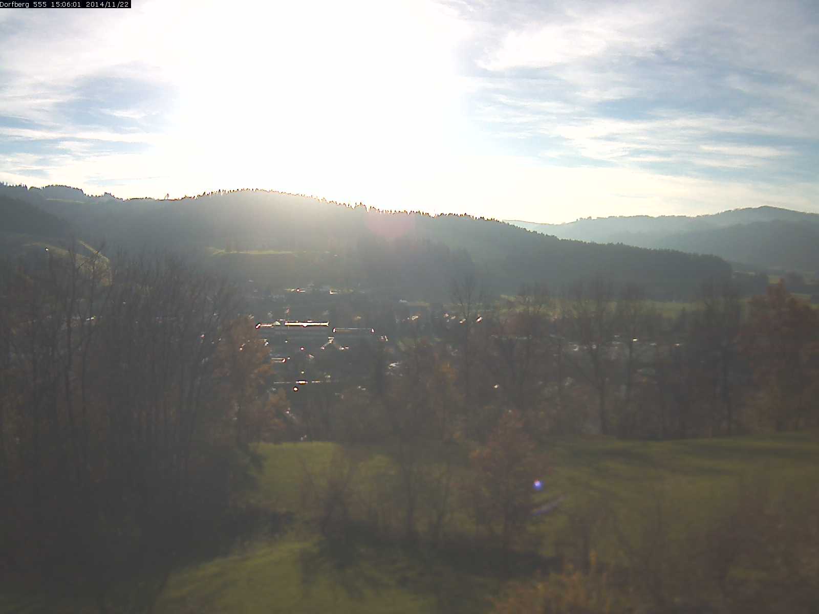 Webcam-Bild: Aussicht vom Dorfberg in Langnau 20141122-150601
