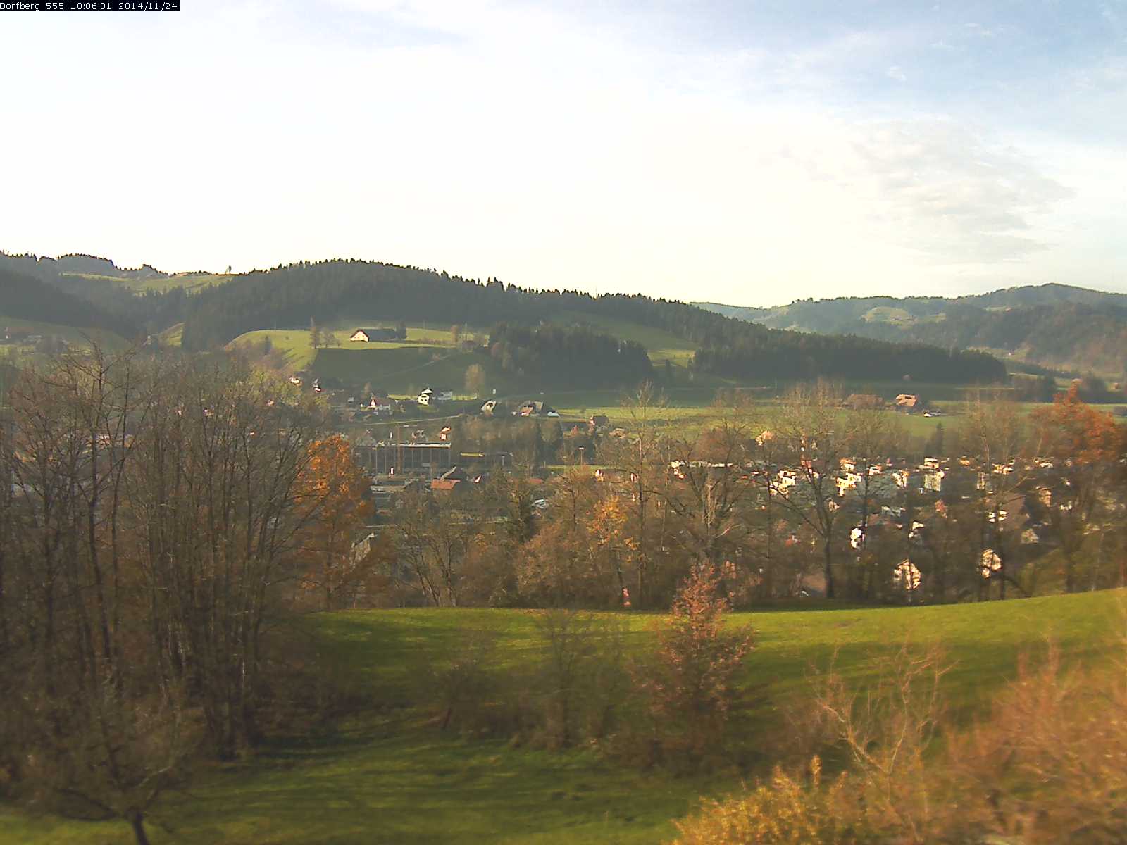 Webcam-Bild: Aussicht vom Dorfberg in Langnau 20141124-100601