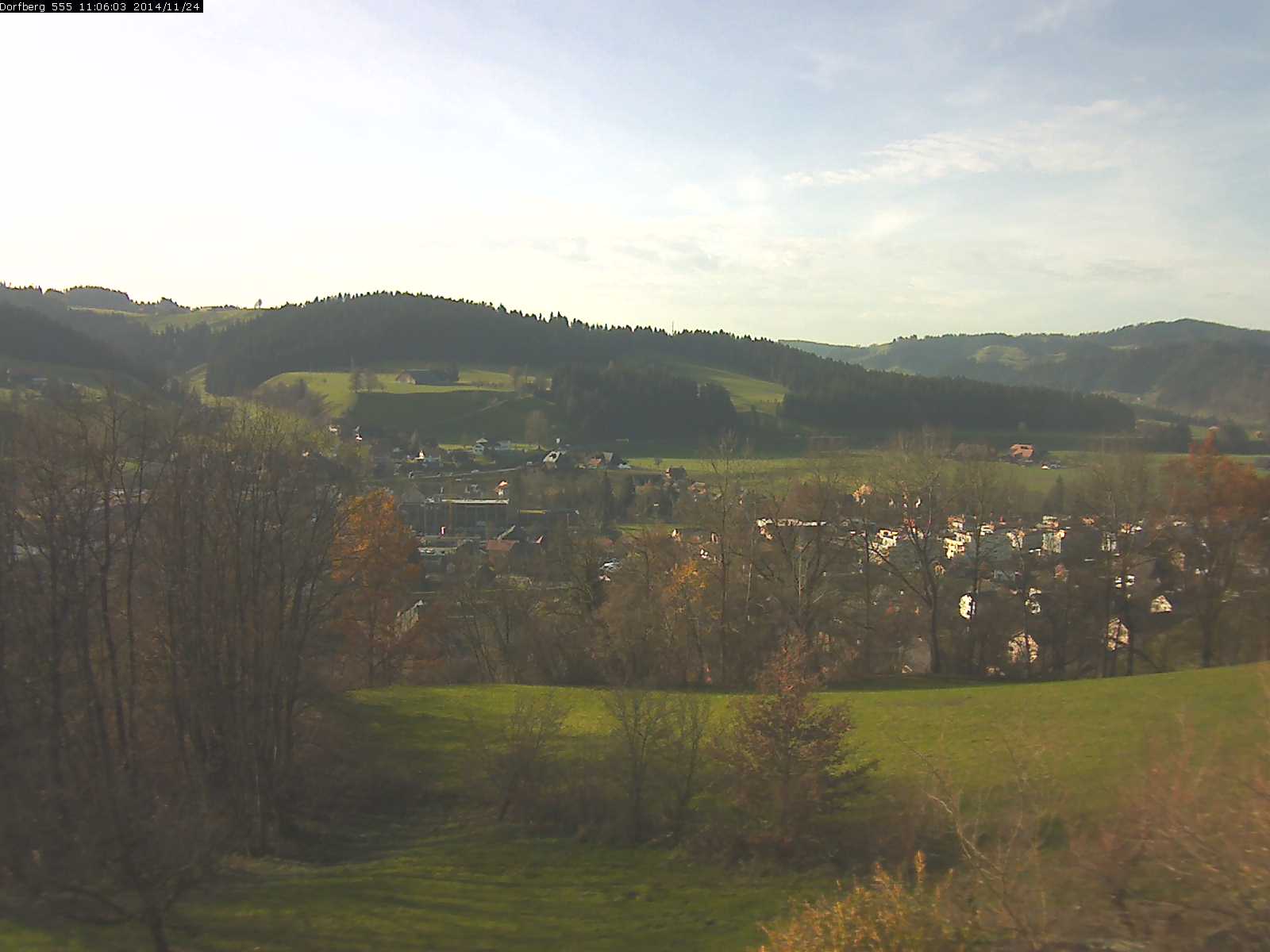 Webcam-Bild: Aussicht vom Dorfberg in Langnau 20141124-110601
