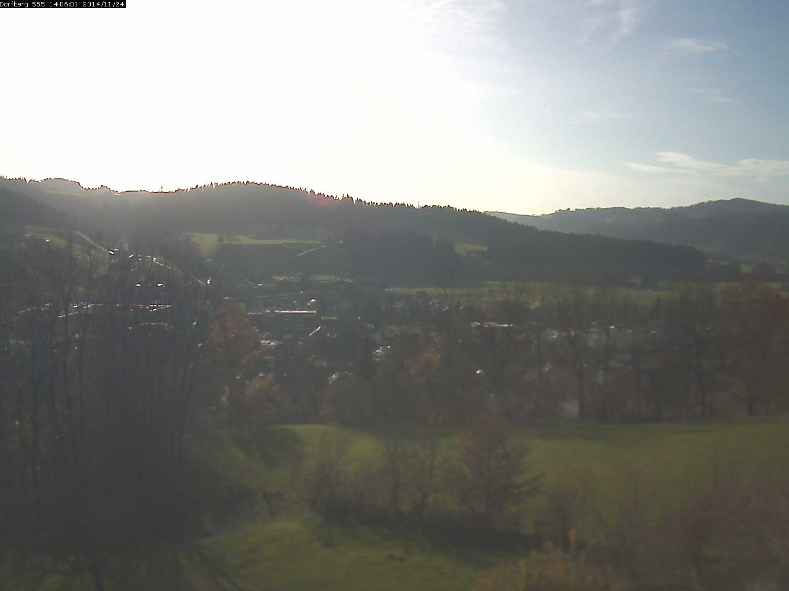 Webcam-Bild: Aussicht vom Dorfberg in Langnau 20141124-140601