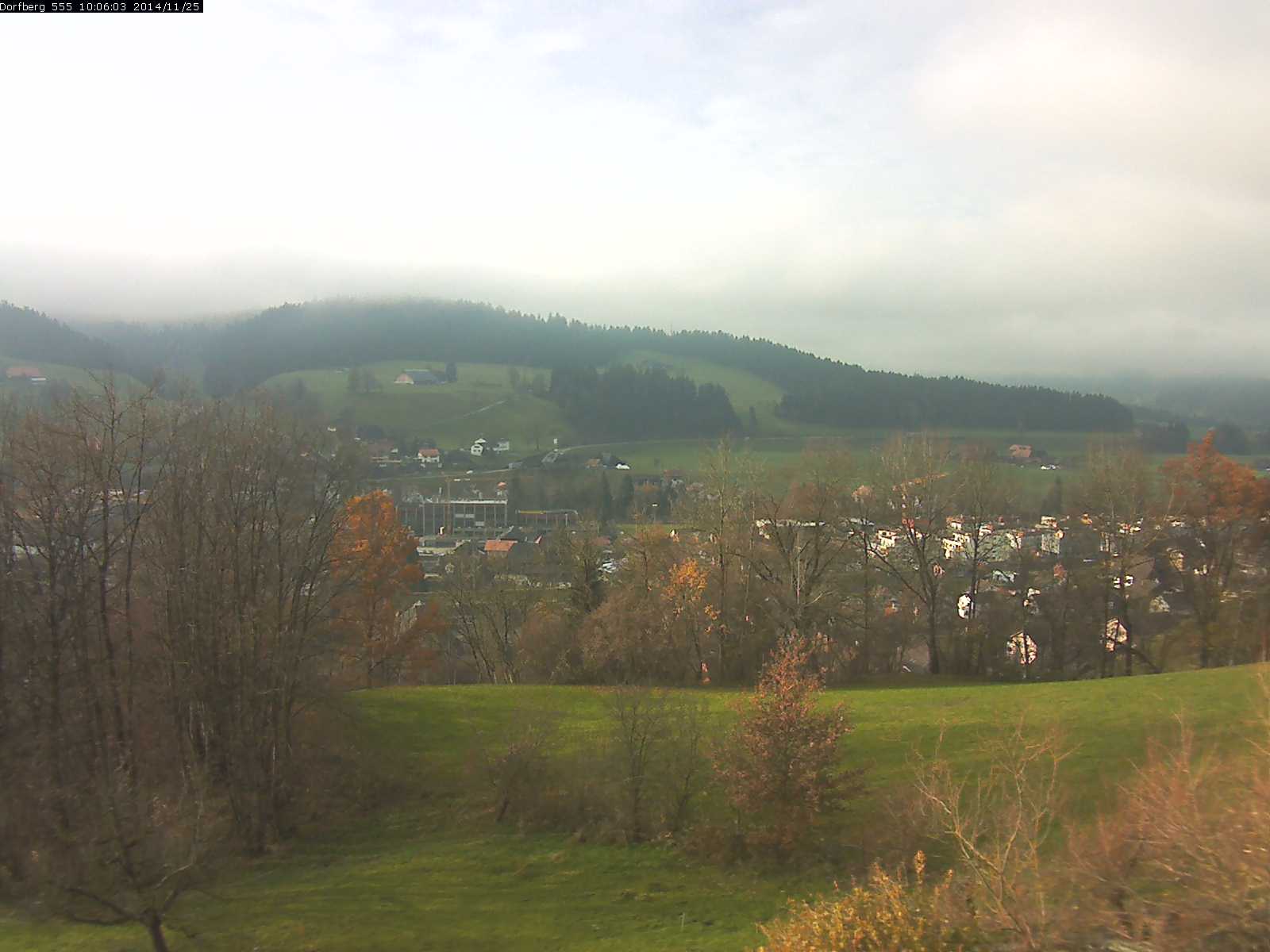 Webcam-Bild: Aussicht vom Dorfberg in Langnau 20141125-100601