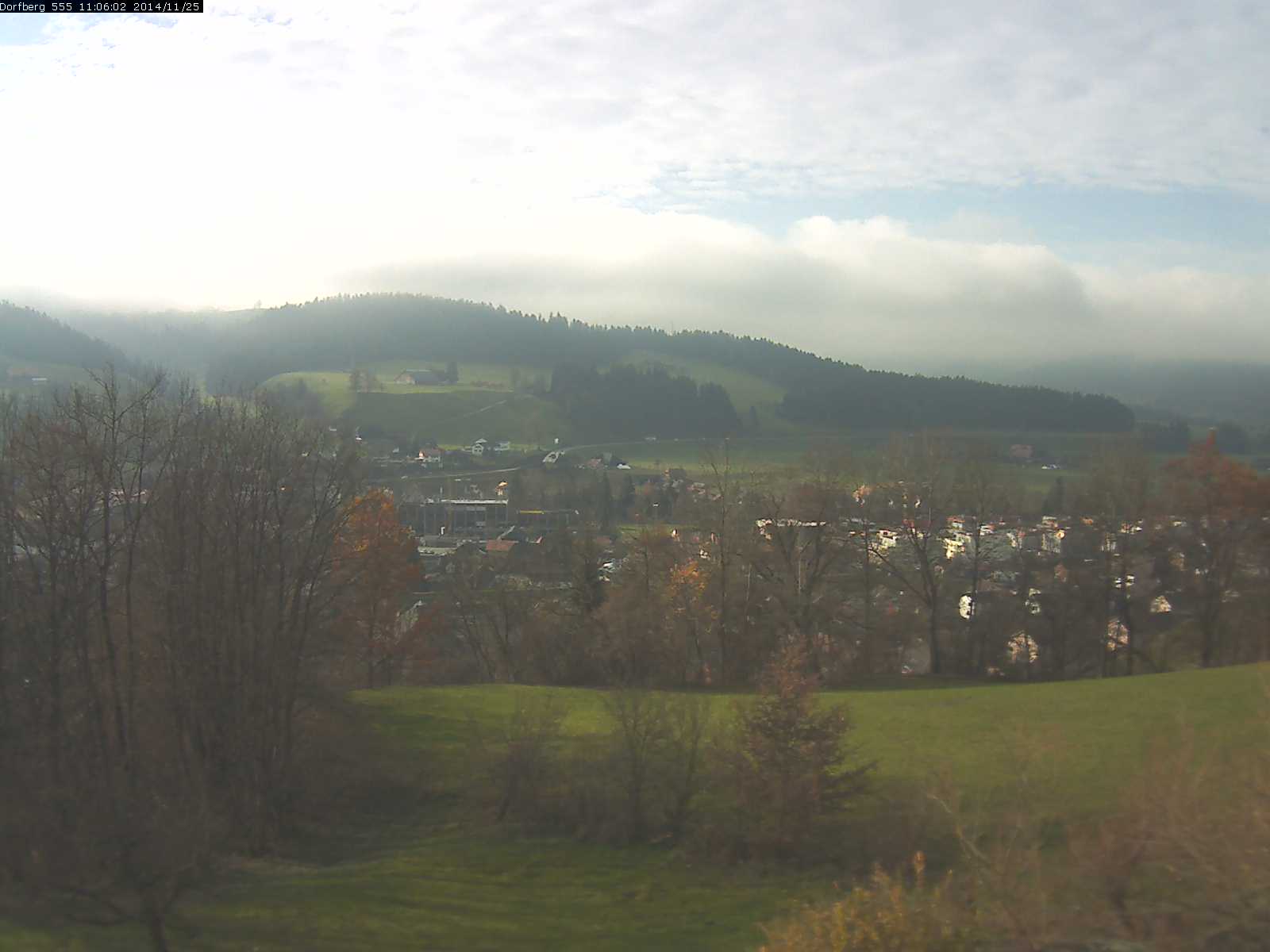Webcam-Bild: Aussicht vom Dorfberg in Langnau 20141125-110601