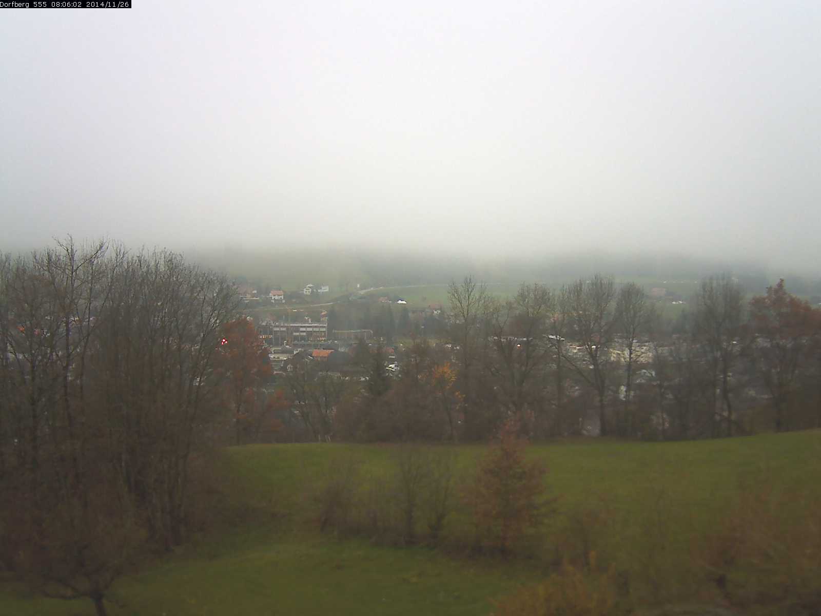 Webcam-Bild: Aussicht vom Dorfberg in Langnau 20141126-080601