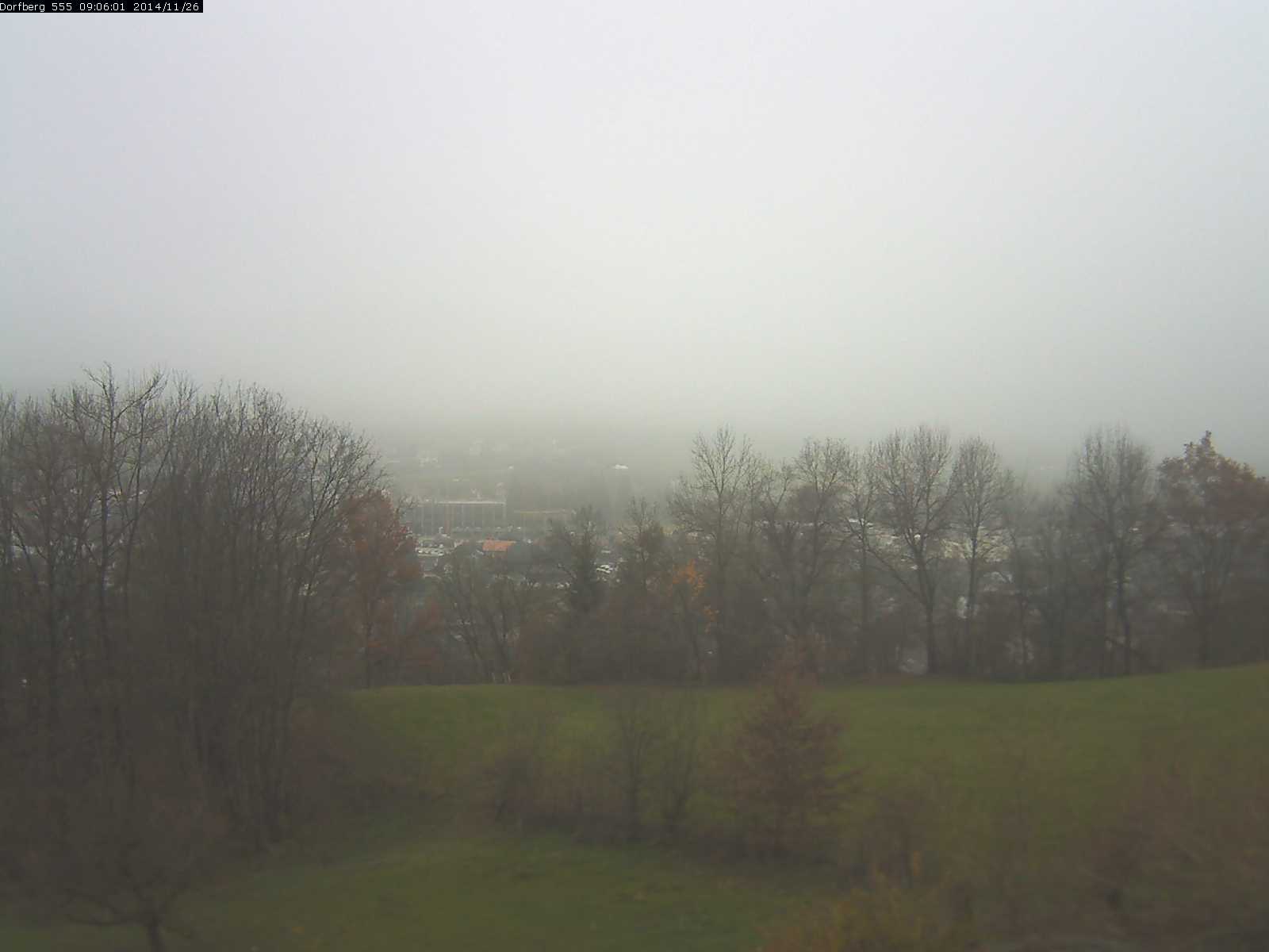 Webcam-Bild: Aussicht vom Dorfberg in Langnau 20141126-090601