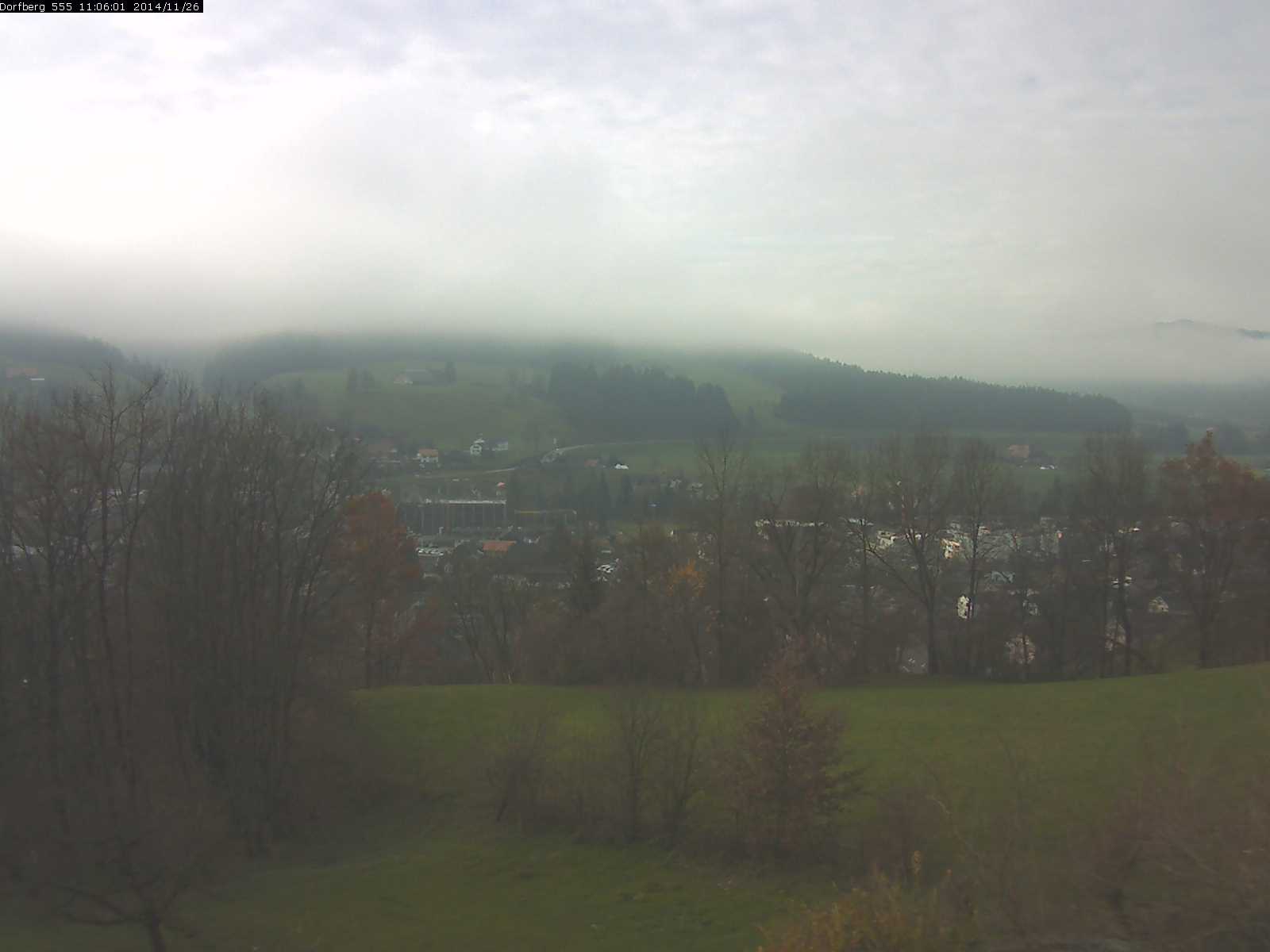 Webcam-Bild: Aussicht vom Dorfberg in Langnau 20141126-110601