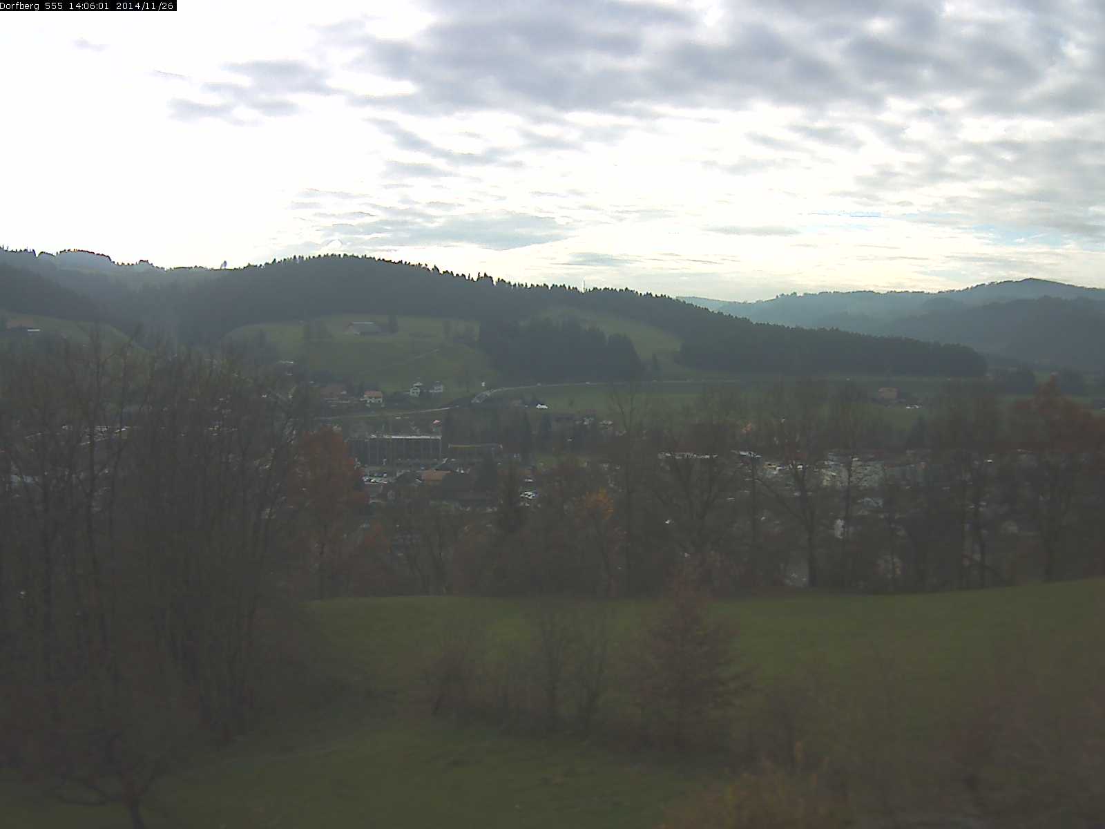 Webcam-Bild: Aussicht vom Dorfberg in Langnau 20141126-140601