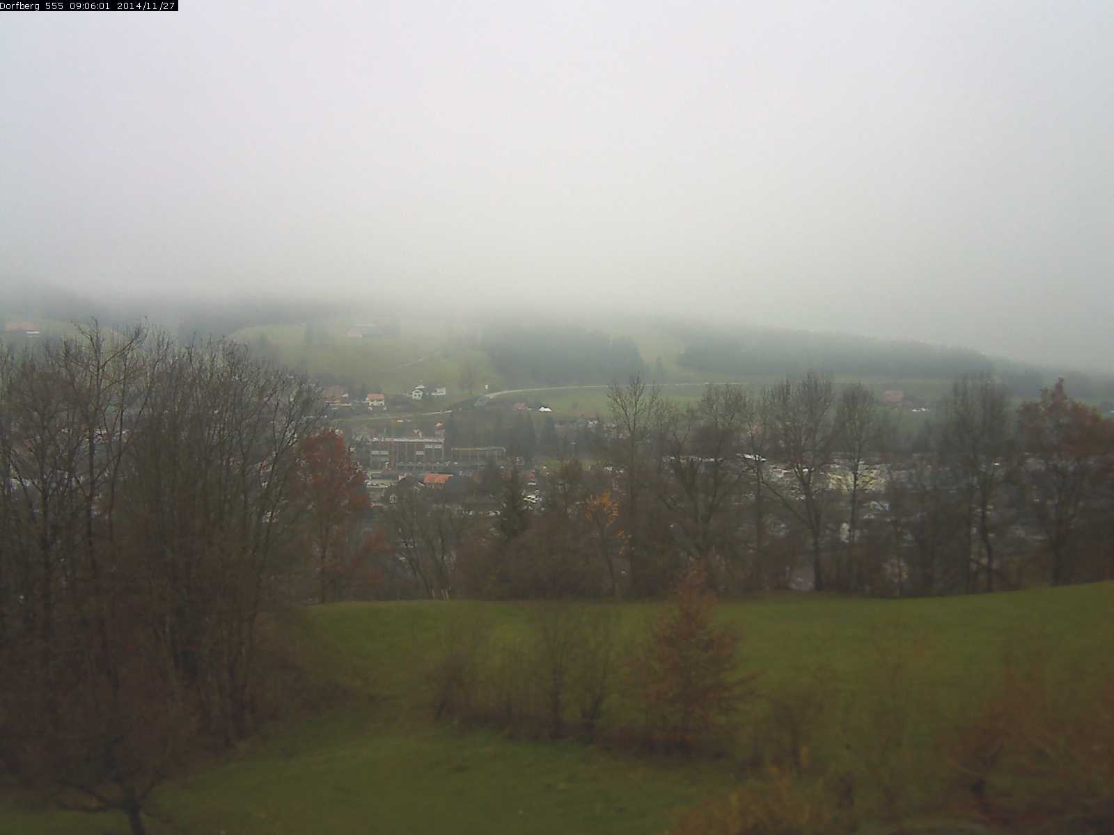 Webcam-Bild: Aussicht vom Dorfberg in Langnau 20141127-090601