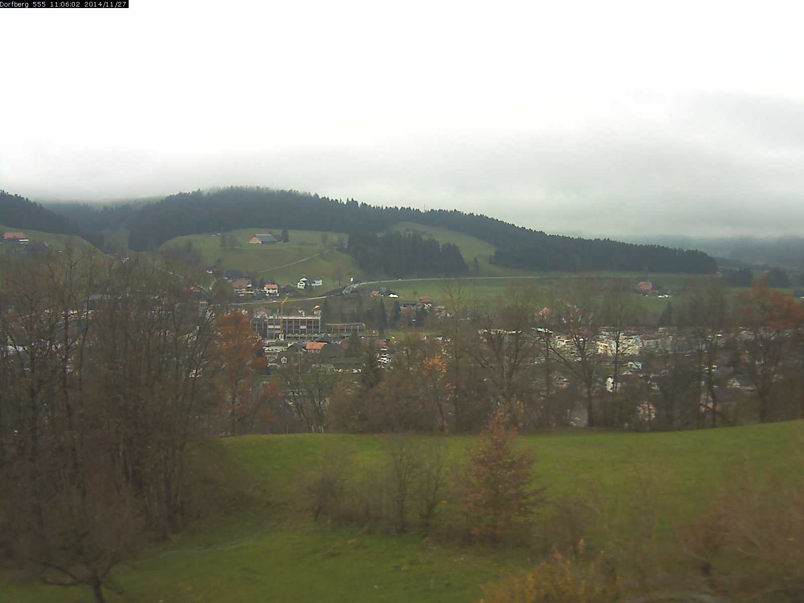 Webcam-Bild: Aussicht vom Dorfberg in Langnau 20141127-110601