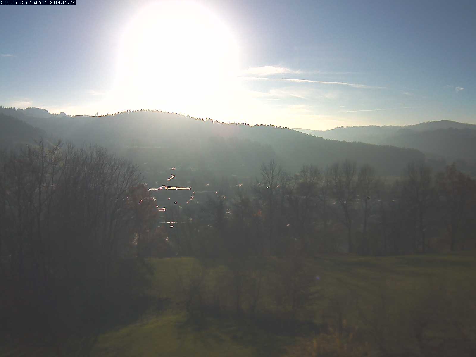 Webcam-Bild: Aussicht vom Dorfberg in Langnau 20141127-150601
