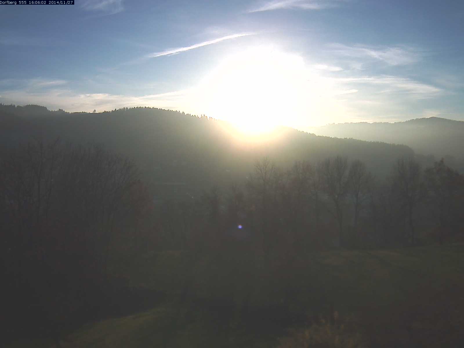 Webcam-Bild: Aussicht vom Dorfberg in Langnau 20141127-160601