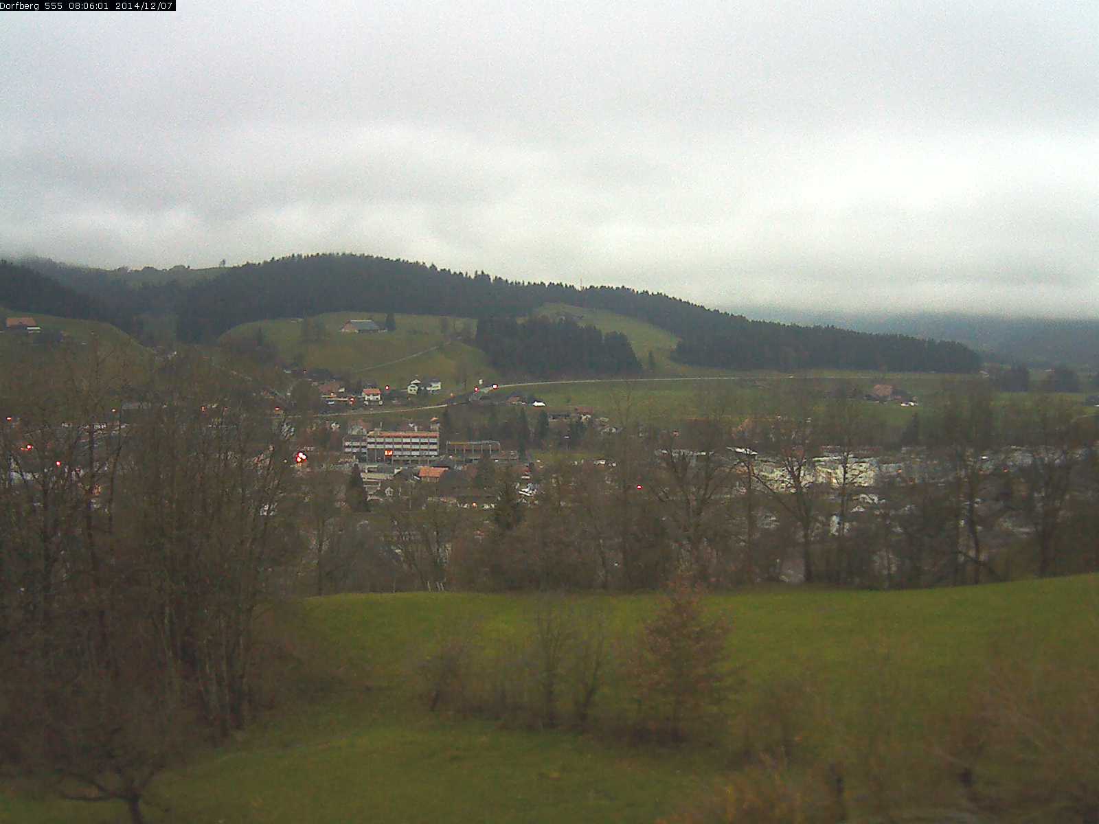 Webcam-Bild: Aussicht vom Dorfberg in Langnau 20141207-080601