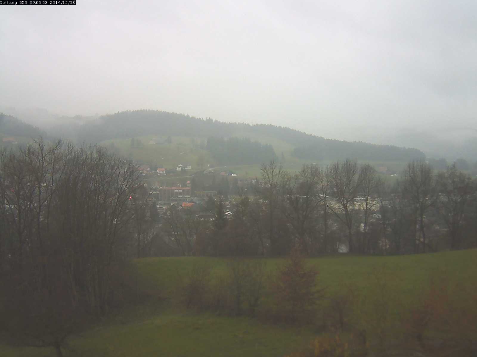Webcam-Bild: Aussicht vom Dorfberg in Langnau 20141208-090601