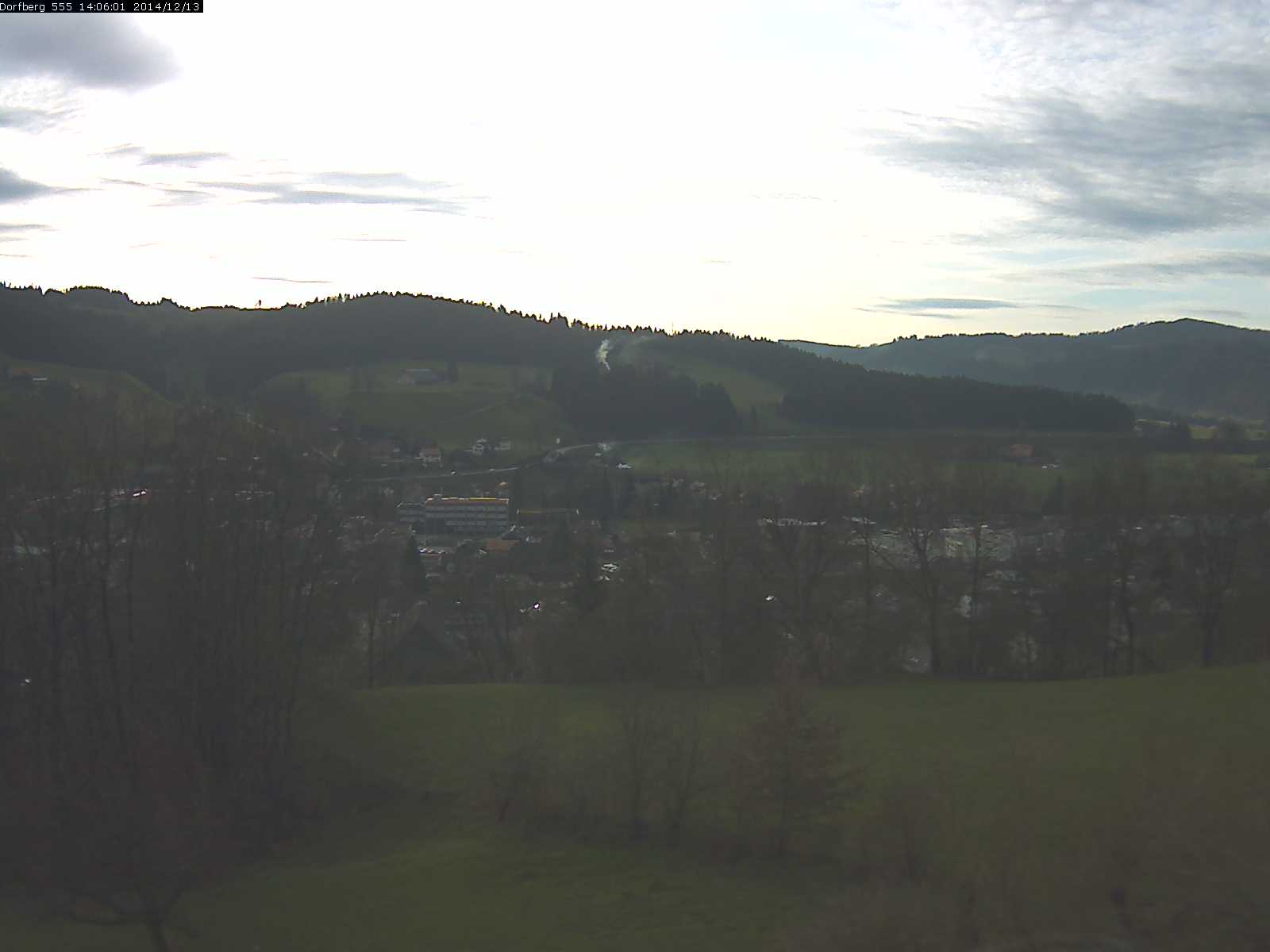 Webcam-Bild: Aussicht vom Dorfberg in Langnau 20141213-140601