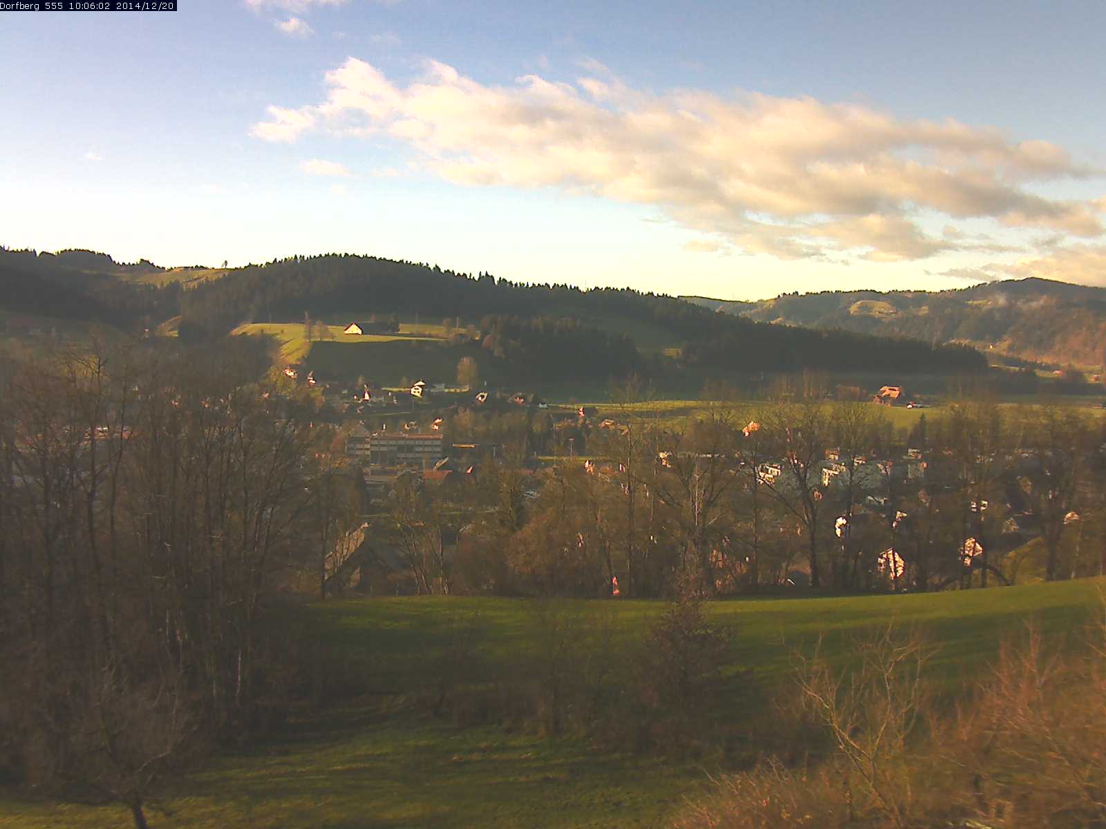 Webcam-Bild: Aussicht vom Dorfberg in Langnau 20141220-100601