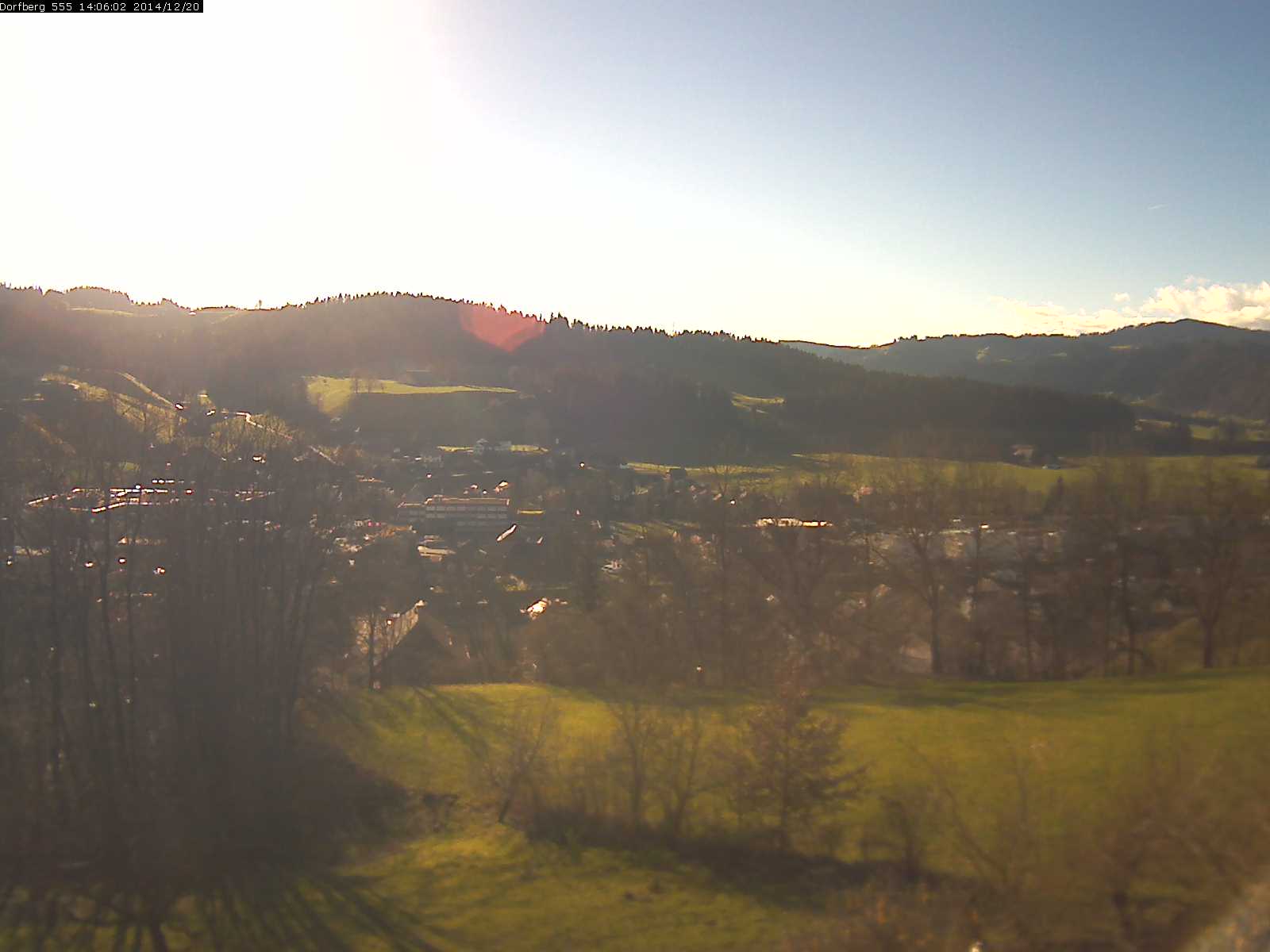 Webcam-Bild: Aussicht vom Dorfberg in Langnau 20141220-140601
