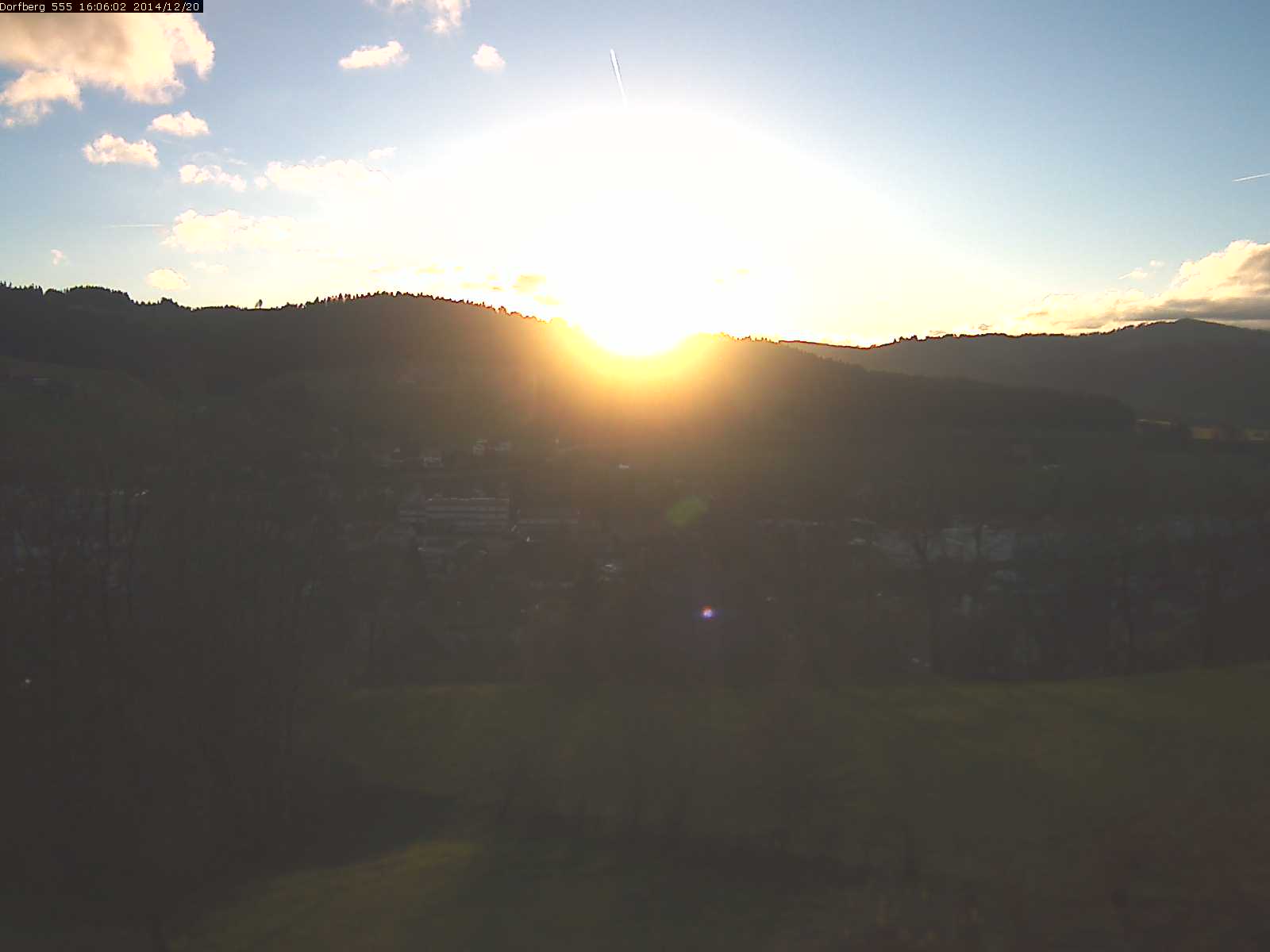 Webcam-Bild: Aussicht vom Dorfberg in Langnau 20141220-160601