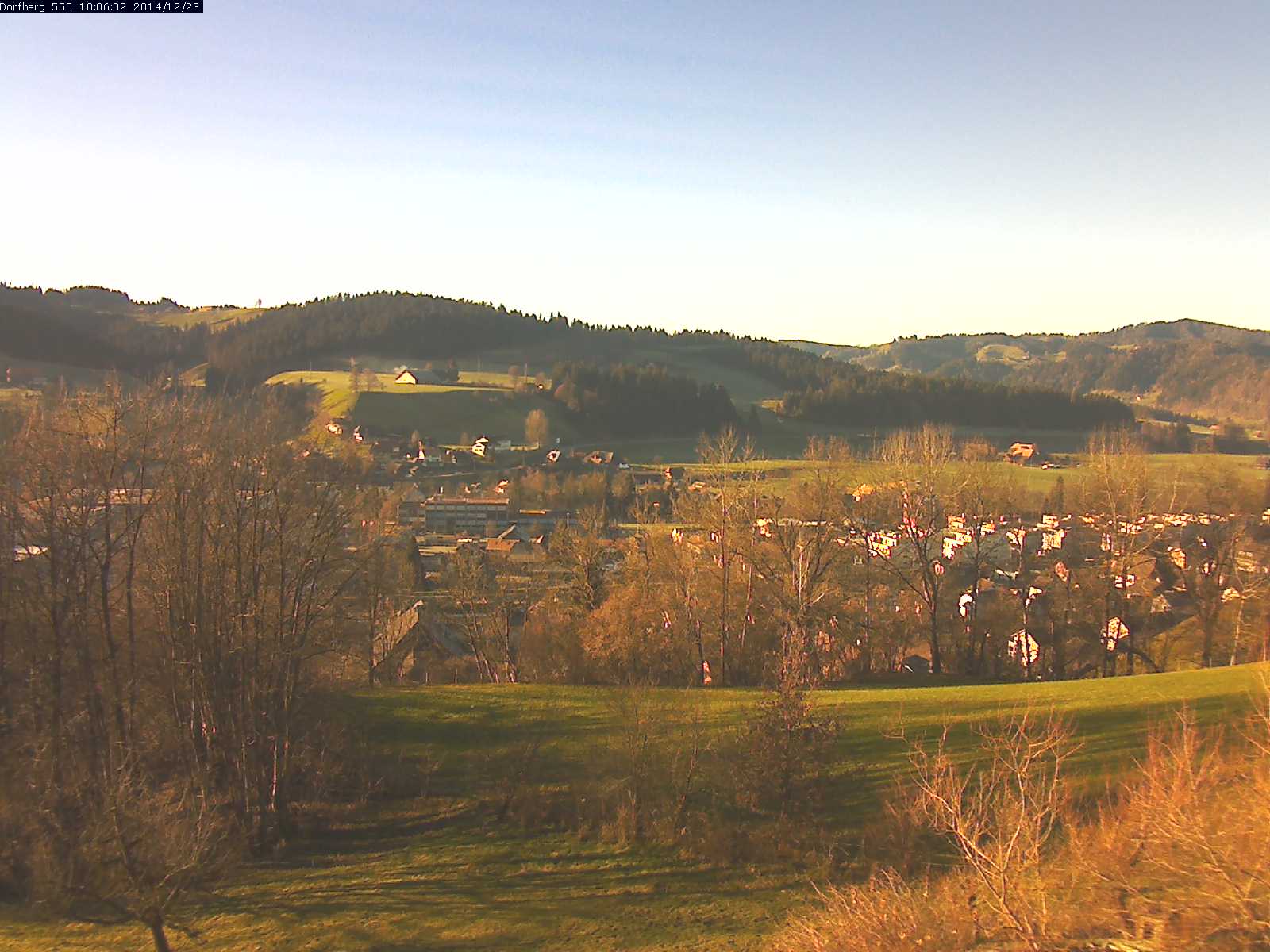 Webcam-Bild: Aussicht vom Dorfberg in Langnau 20141223-100601
