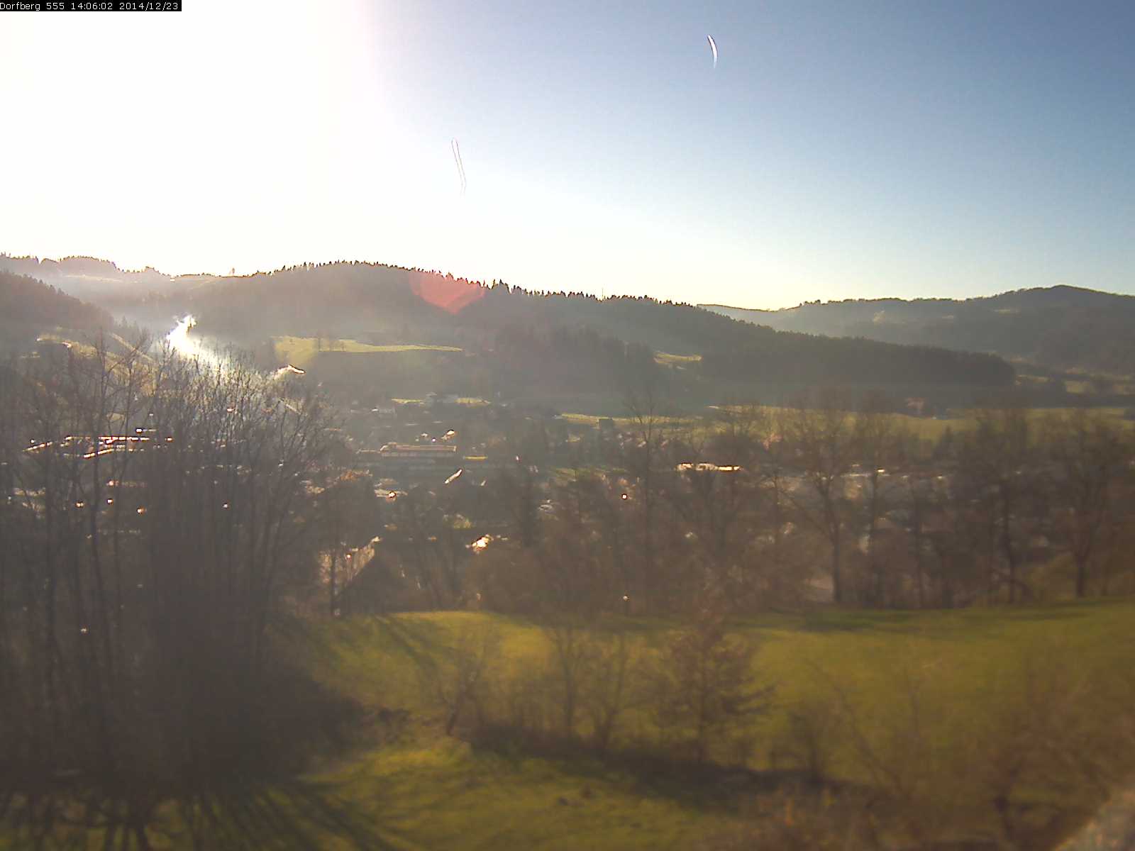 Webcam-Bild: Aussicht vom Dorfberg in Langnau 20141223-140601