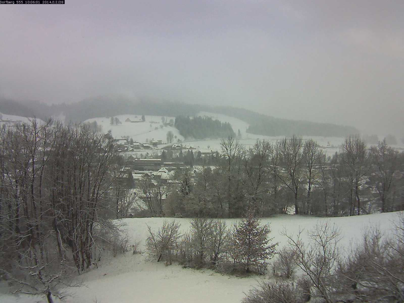 Webcam-Bild: Aussicht vom Dorfberg in Langnau 20141228-100601