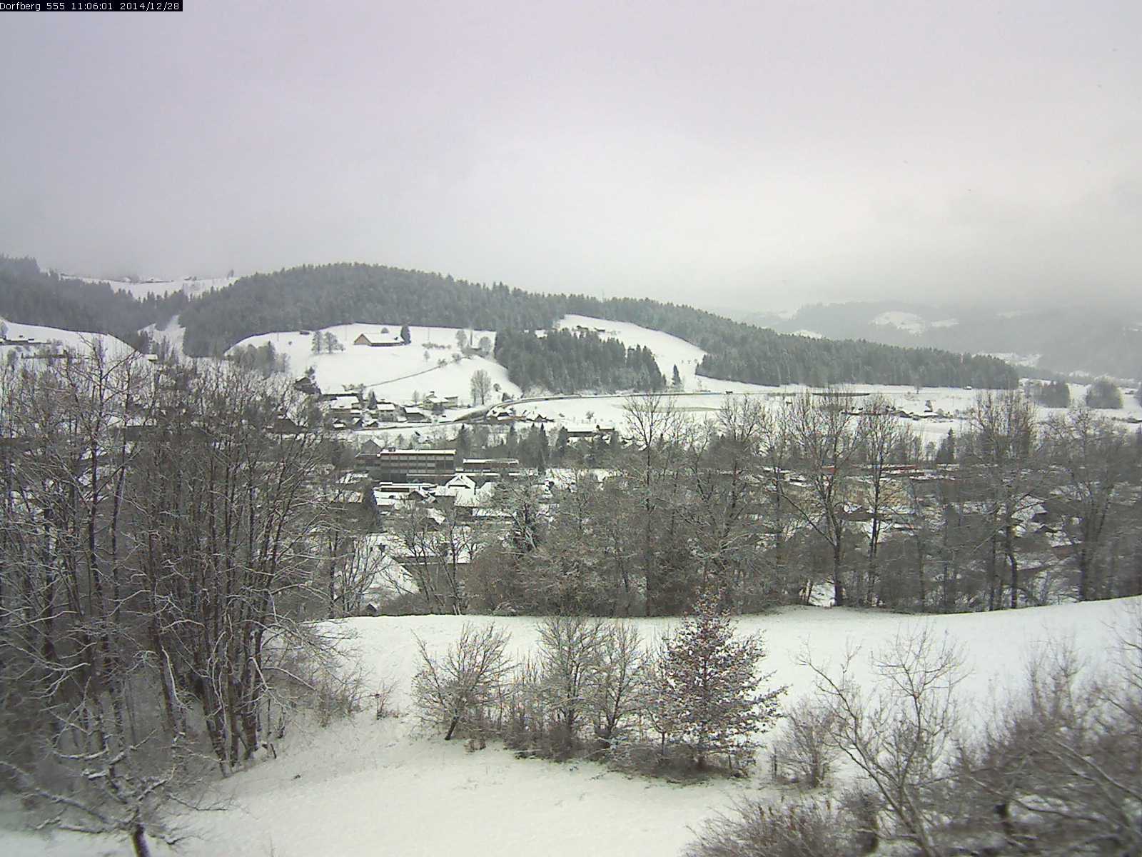 Webcam-Bild: Aussicht vom Dorfberg in Langnau 20141228-110601