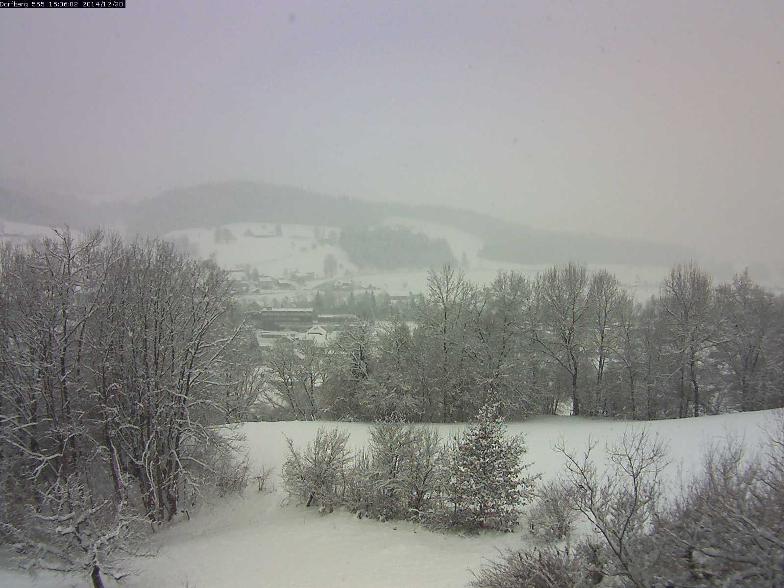 Webcam-Bild: Aussicht vom Dorfberg in Langnau 20141230-150601