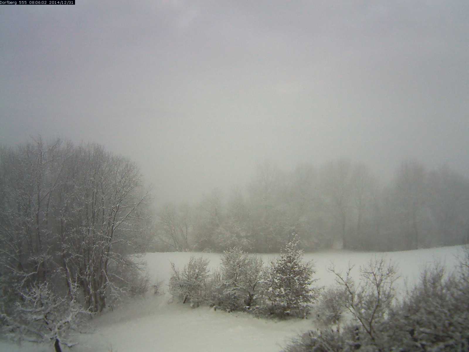 Webcam-Bild: Aussicht vom Dorfberg in Langnau 20141231-080601