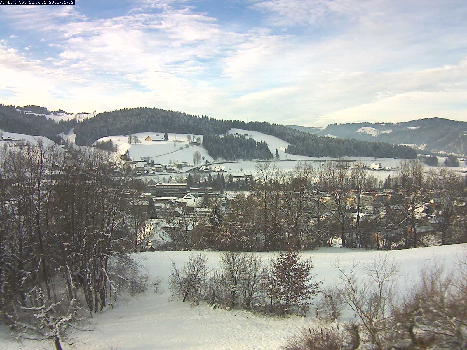 Webcam-Bild: Aussicht vom Dorfberg in Langnau 20150102-100601