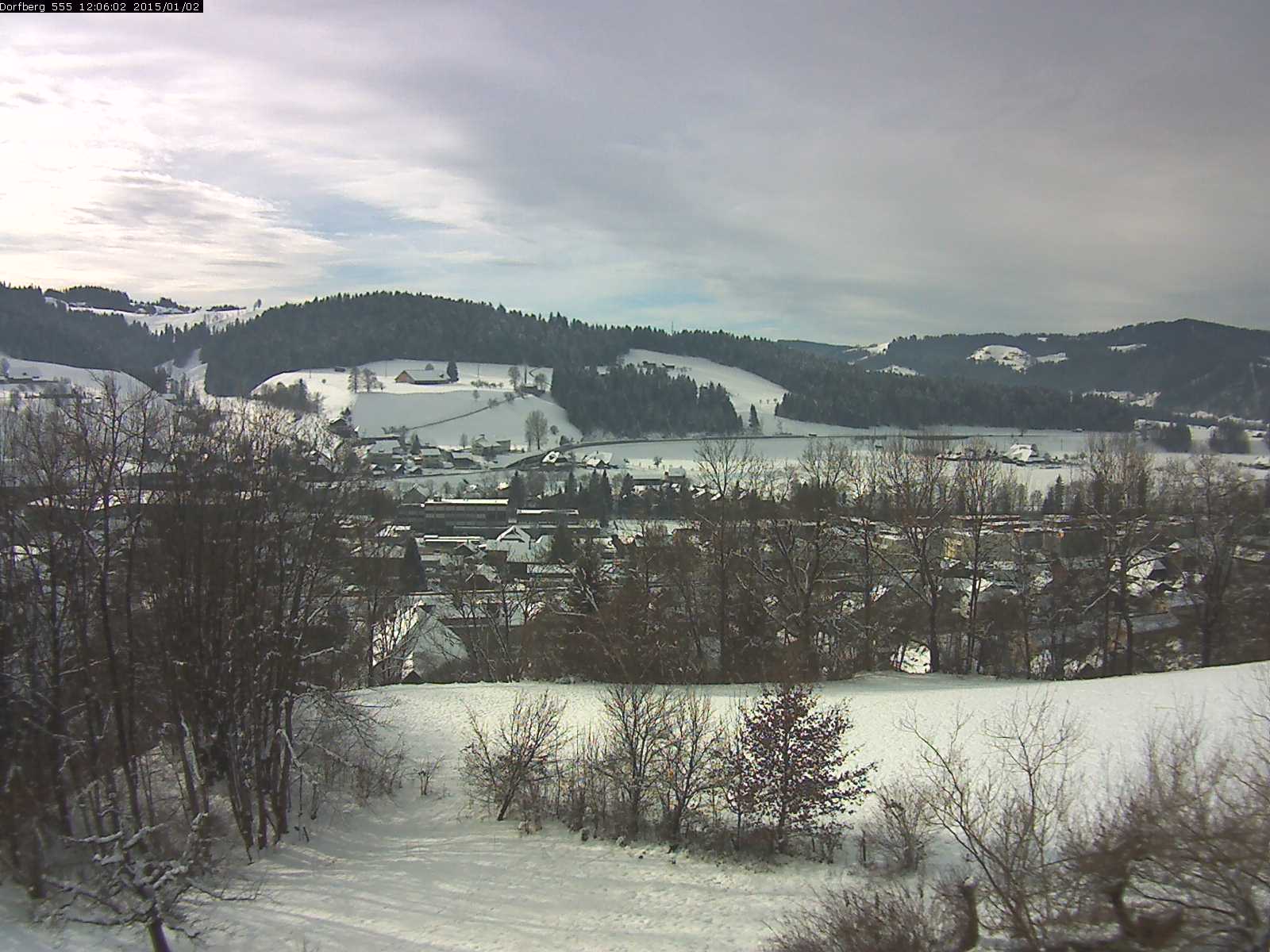 Webcam-Bild: Aussicht vom Dorfberg in Langnau 20150102-120601