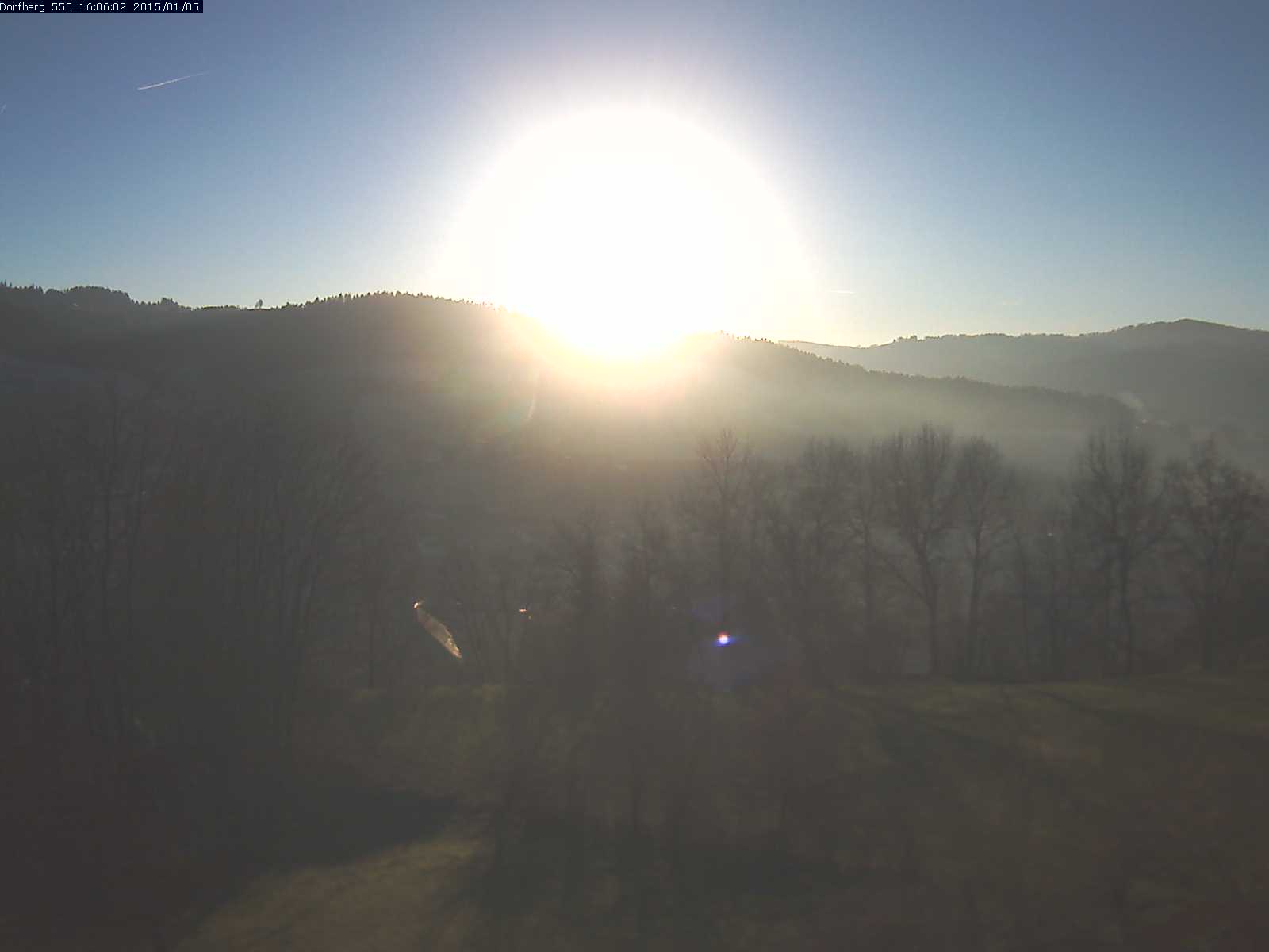 Webcam-Bild: Aussicht vom Dorfberg in Langnau 20150105-160601